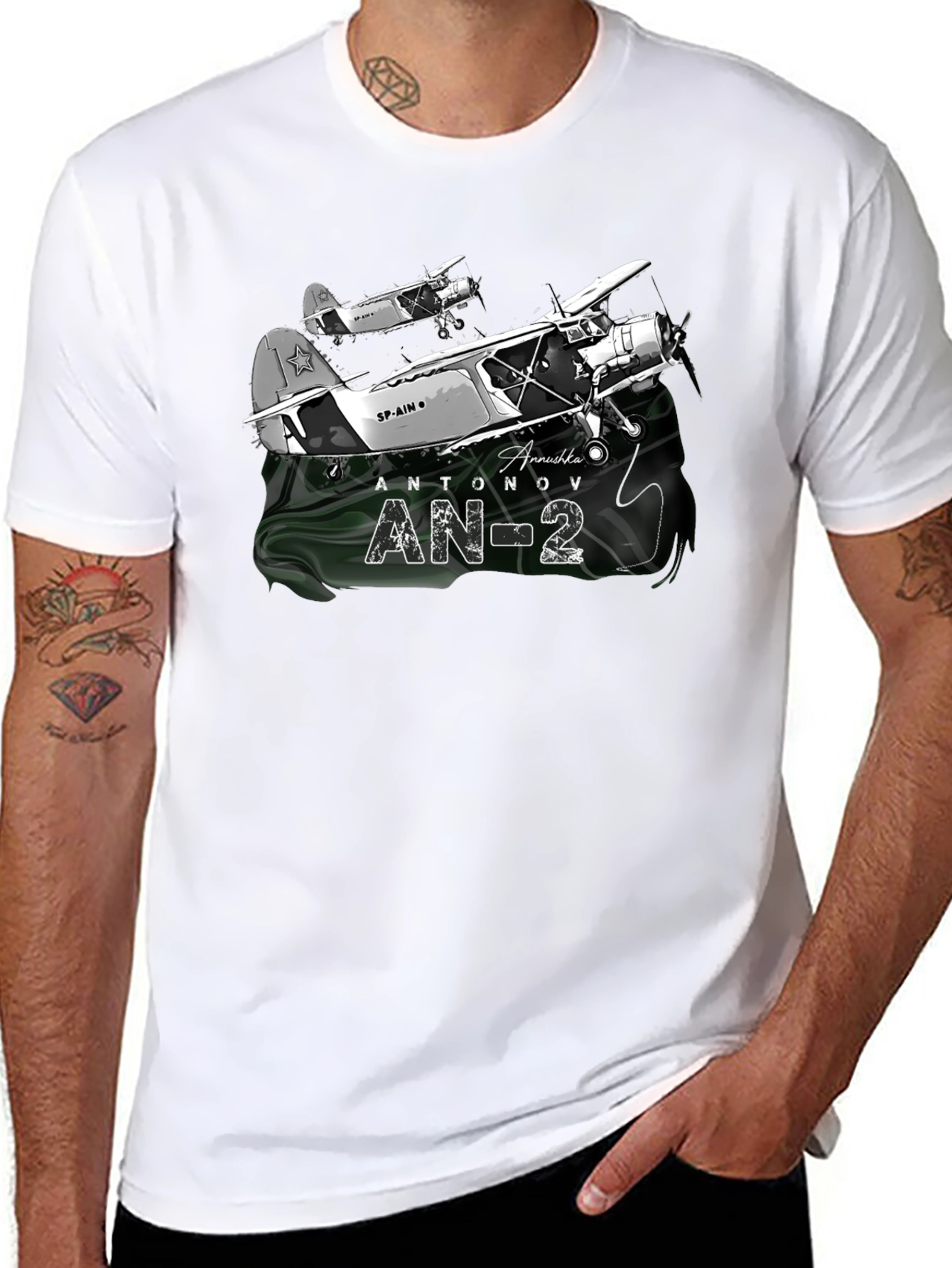 Antonov AN-2 Airplane T-Shirt