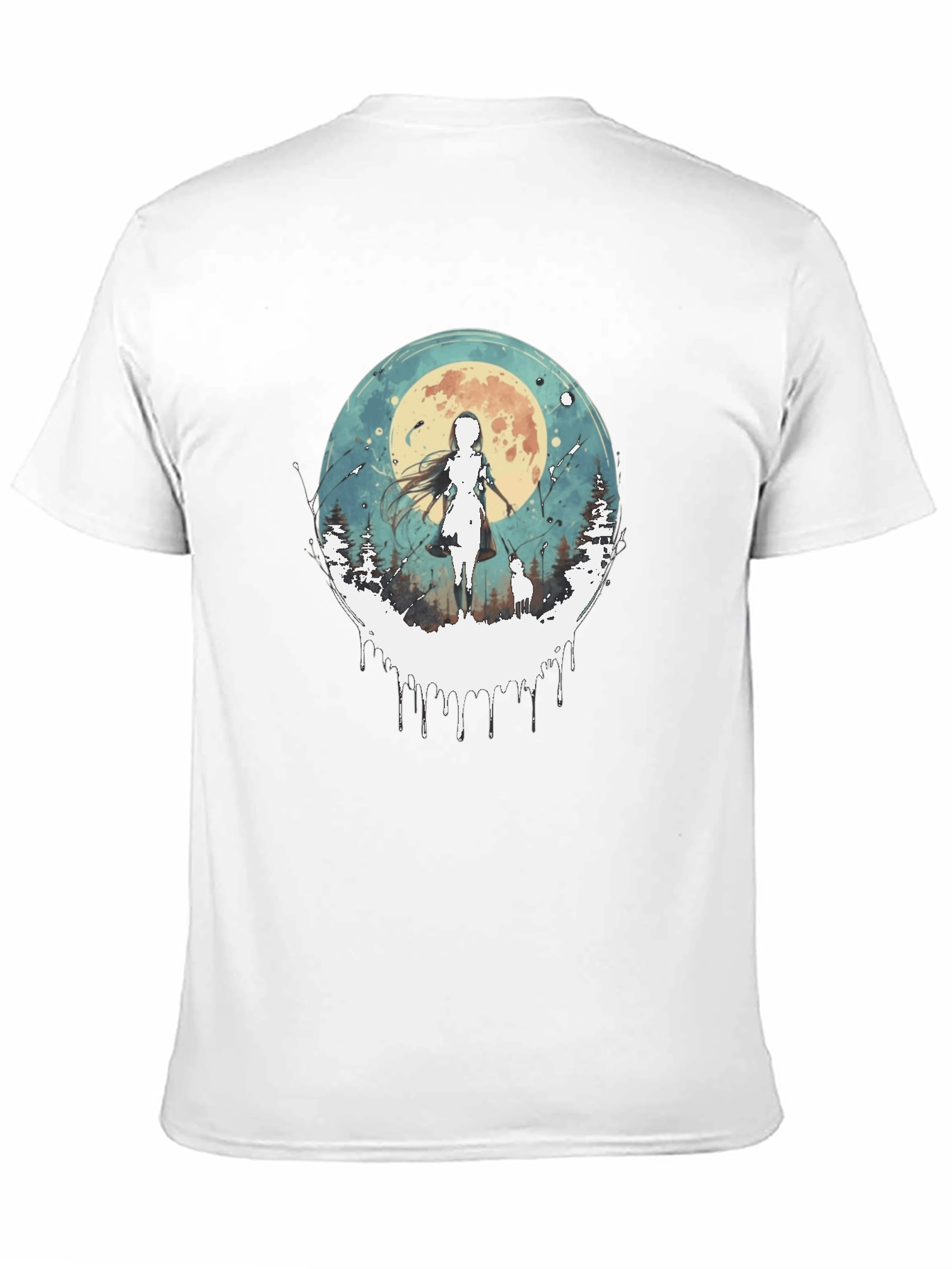 Anime Moon T-Shirt - Stylish Graphic Tee