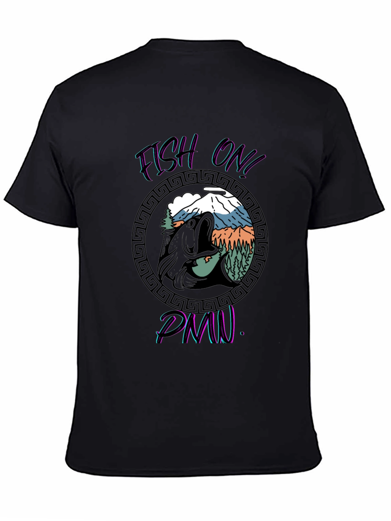 Fish On! Graphic Print T-Shirt