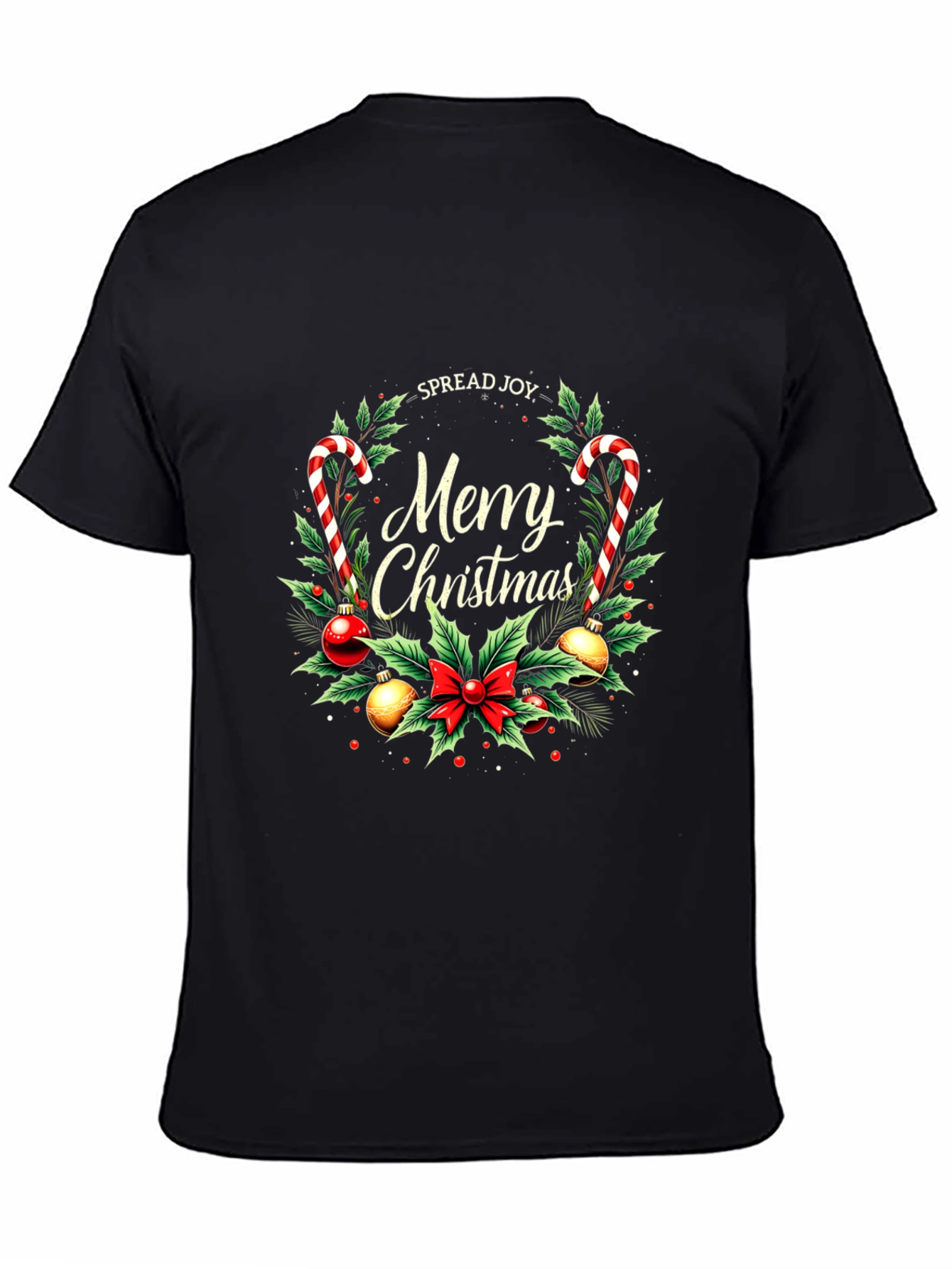 Merry Christmas Graphic Tee - Spread Joy!