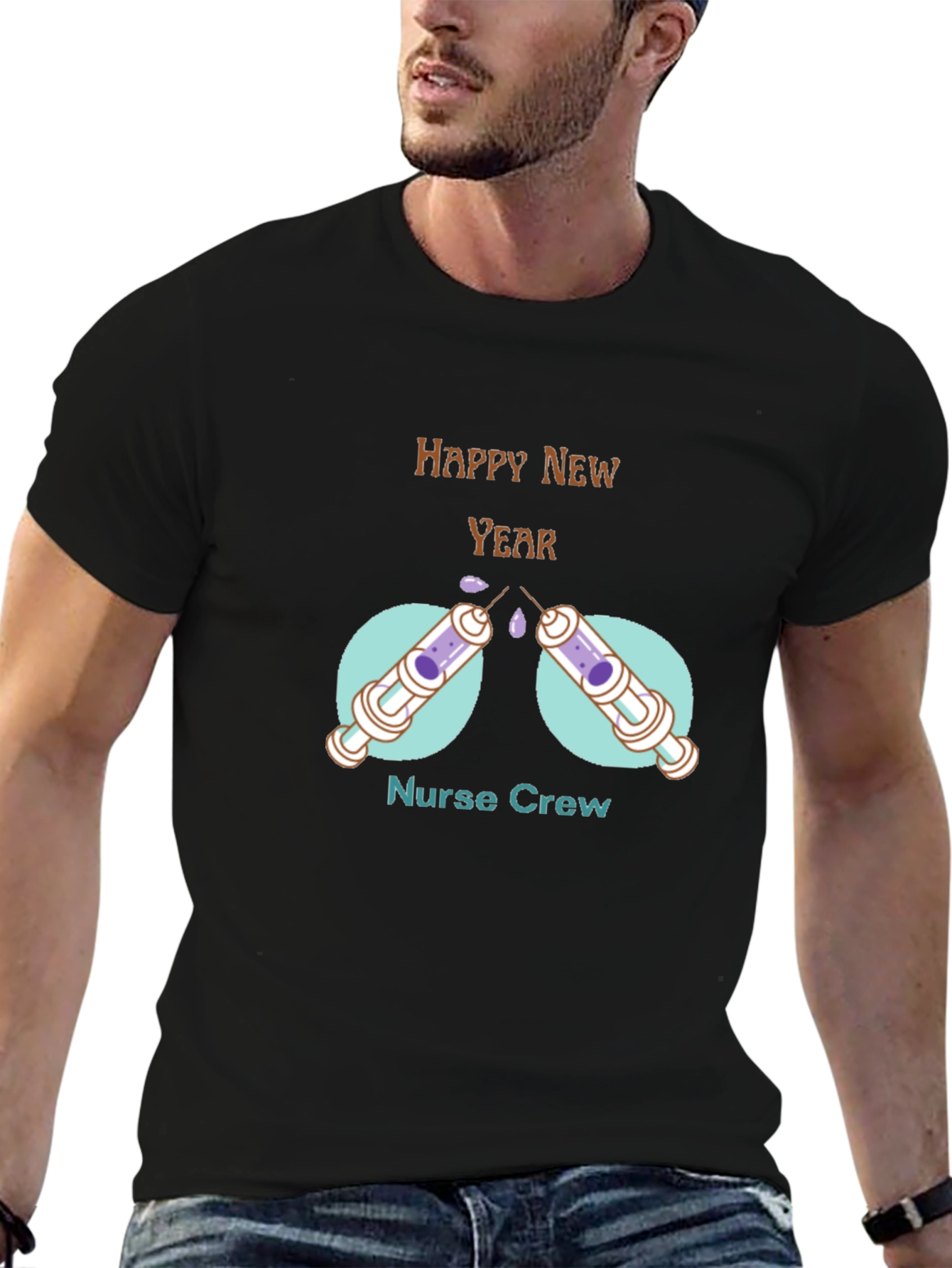 Happy New Year Nurse Crew T-Shirt