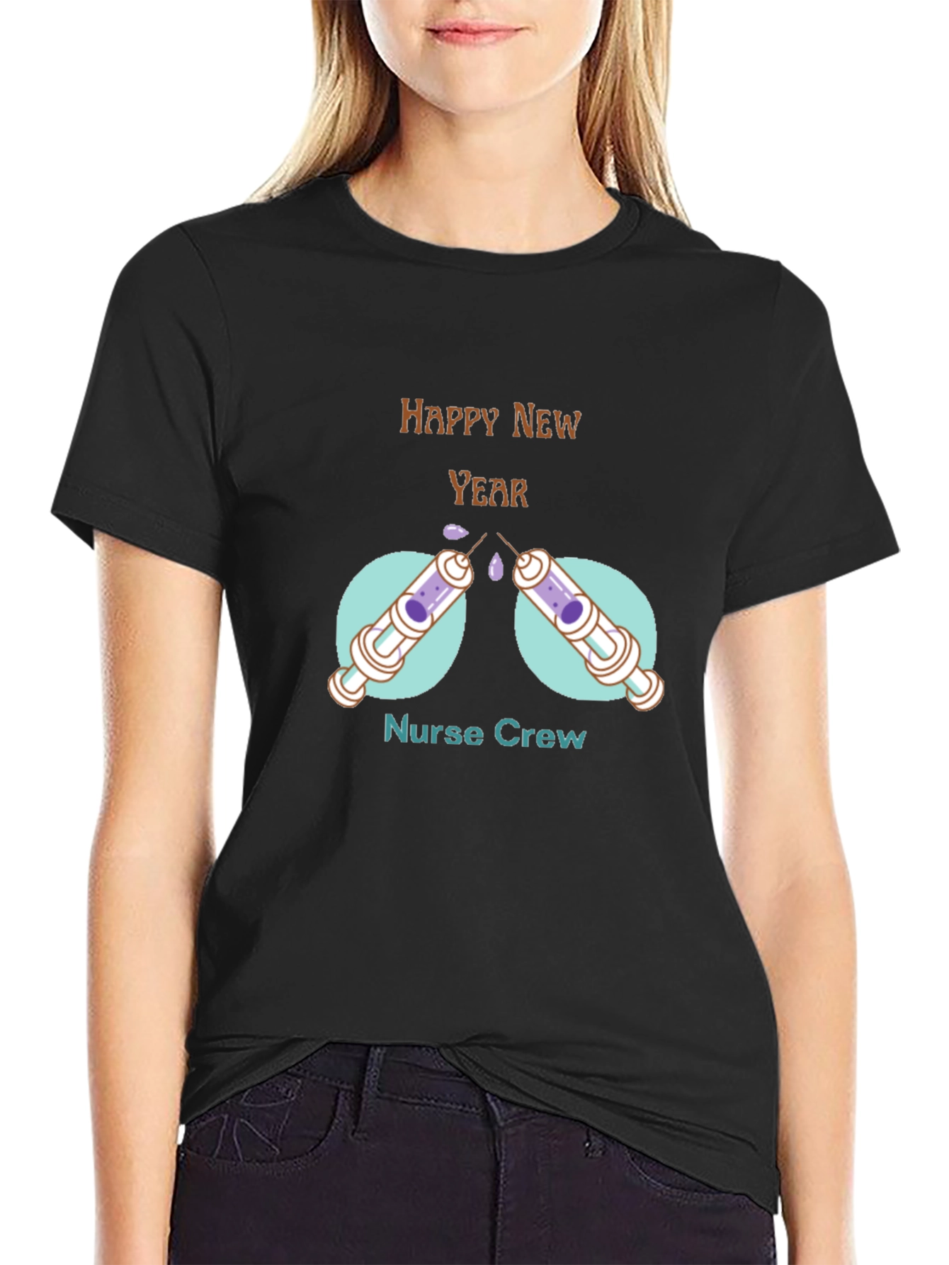 Happy New Year Nurse Crew T-Shirt