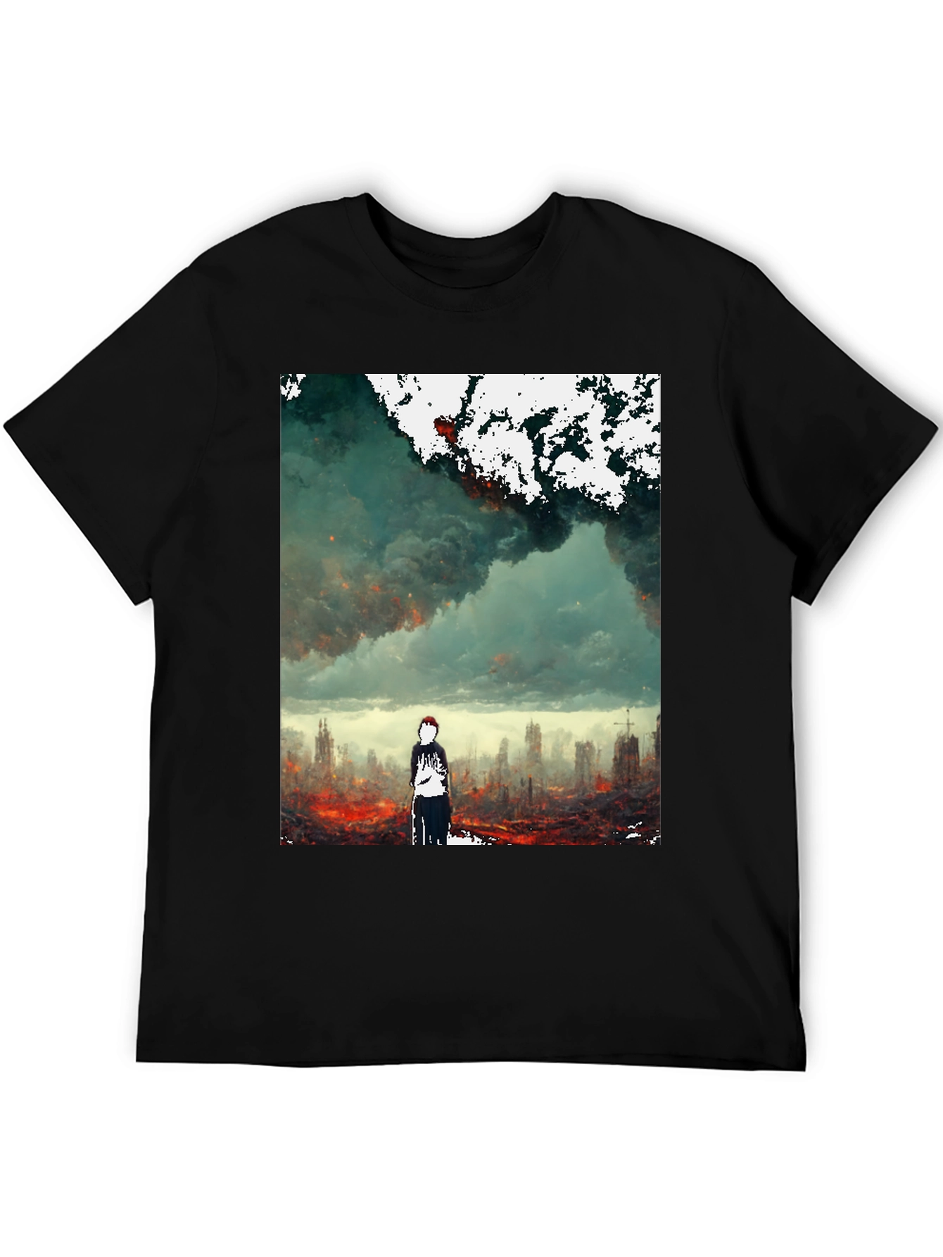 Post-Apocalyptic Graphic T-Shirt - Premium Cotton