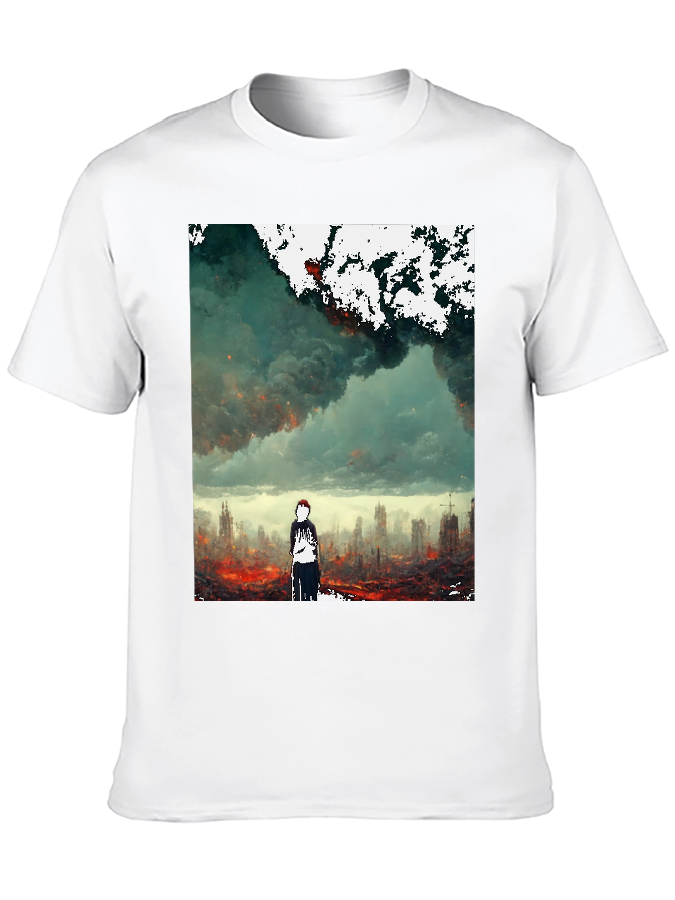 Post-Apocalyptic Graphic T-Shirt - Premium Cotton