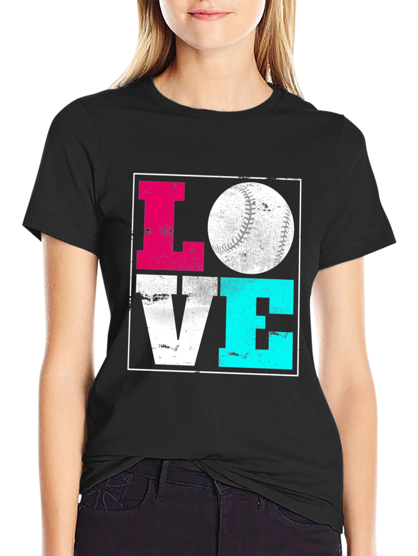 Baseball Love Graphic T-Shirt