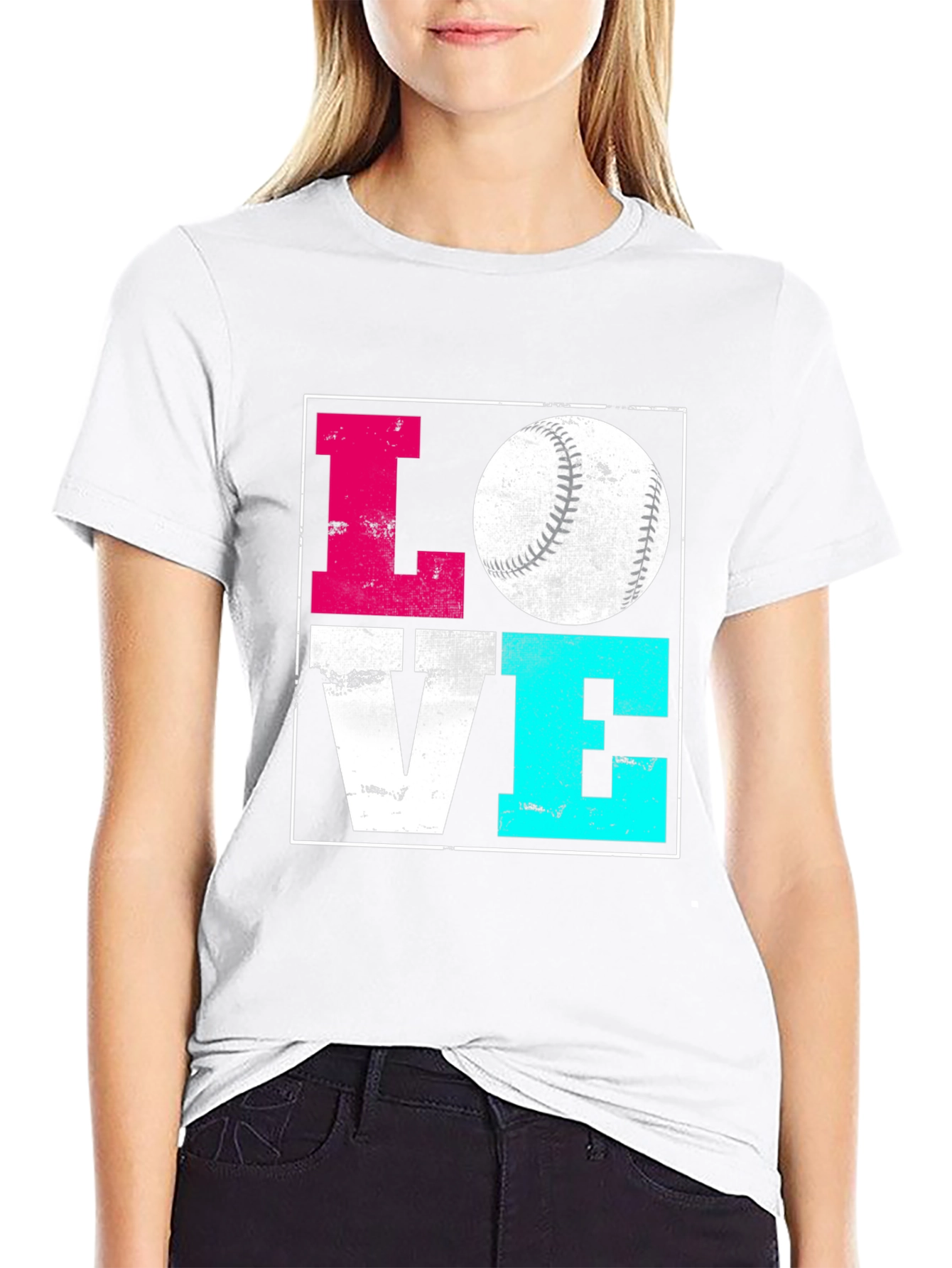 Baseball Love Graphic T-Shirt