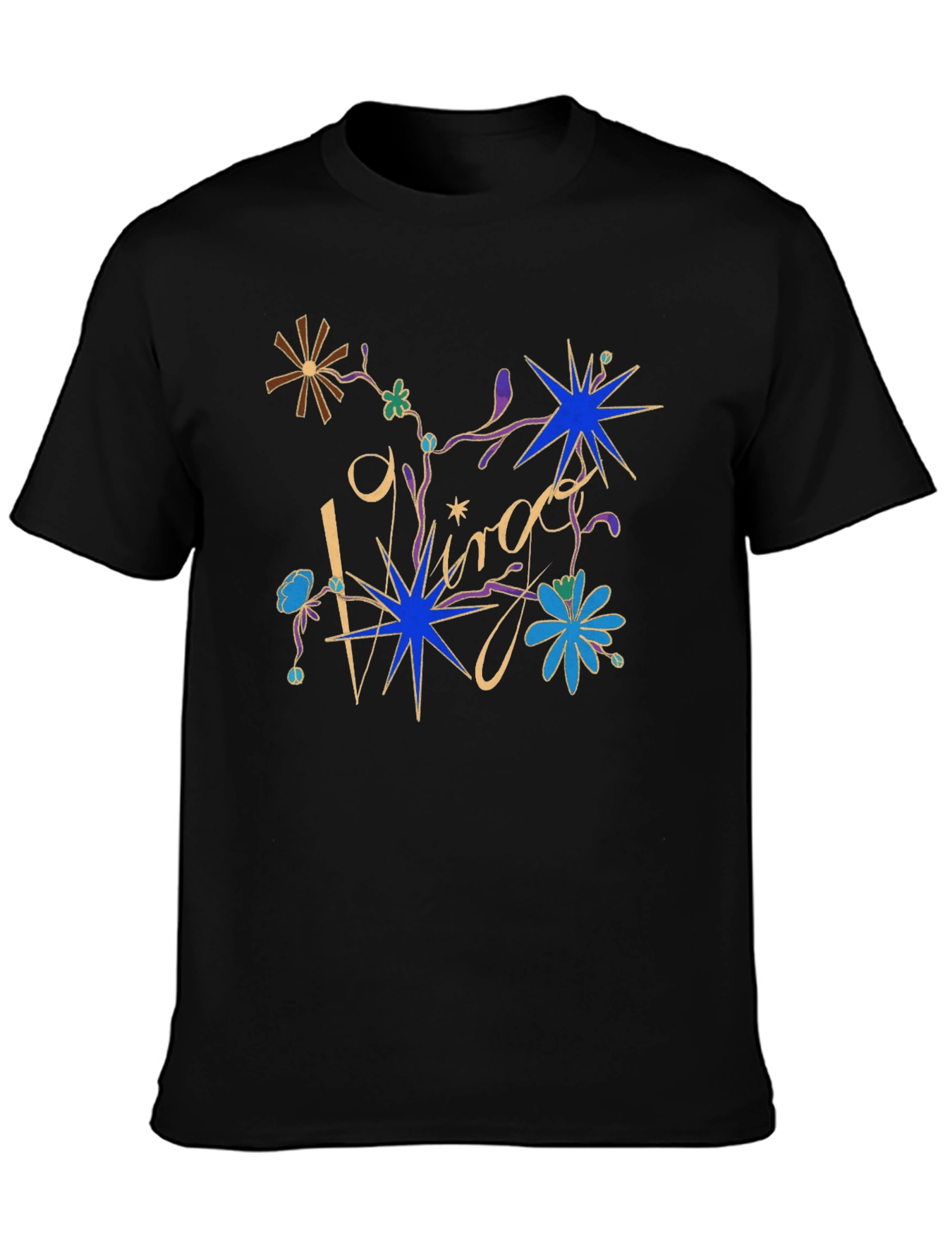 Virgo Zodiac Graphic Tee - Stylish & Comfortable