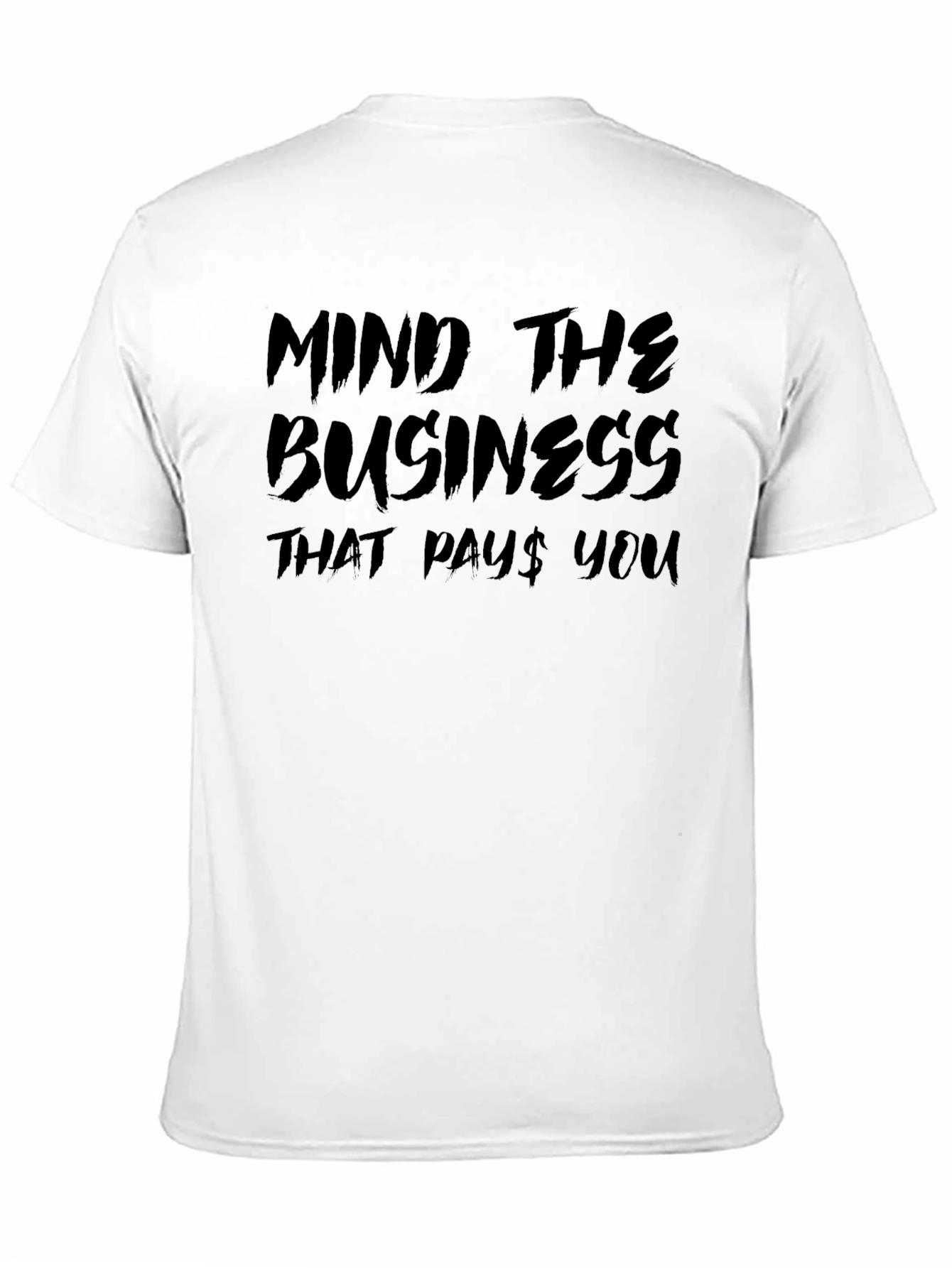 Mind The Business Black Tee
