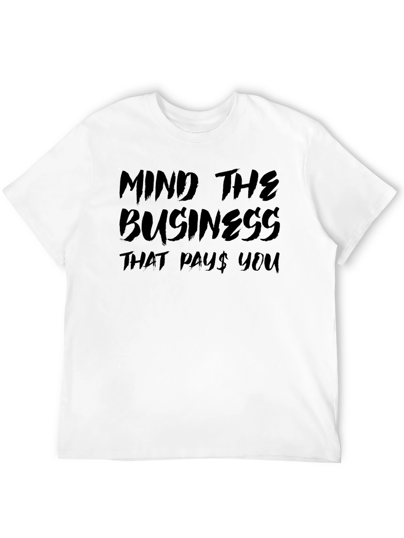 Mind The Business Black Tee