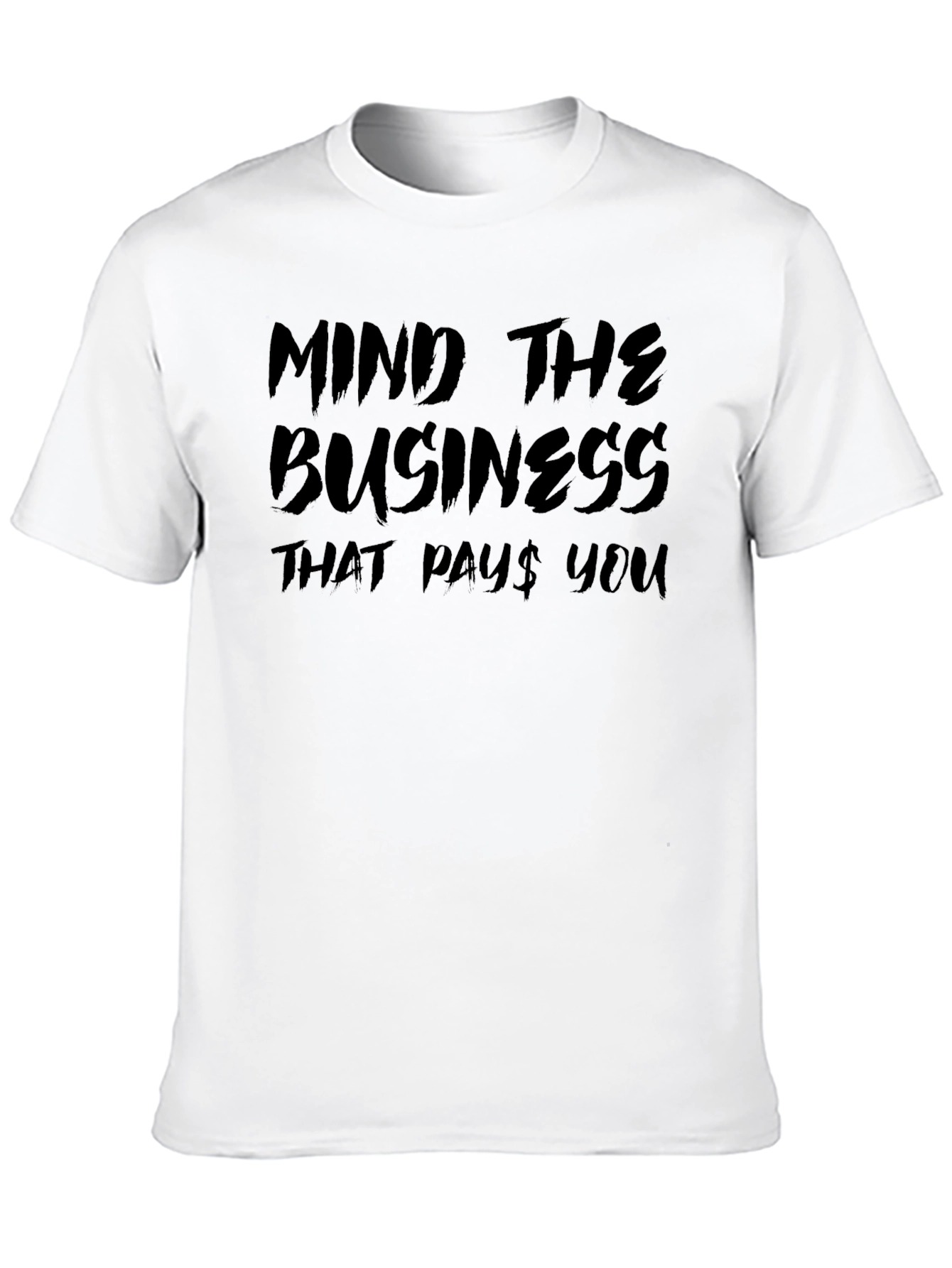 Mind The Business Black Tee