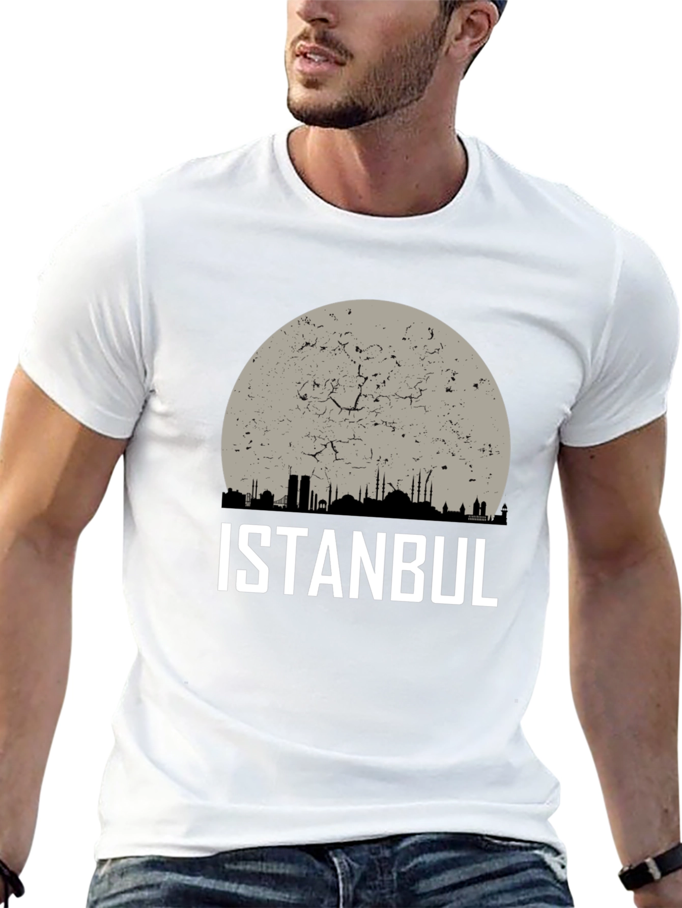 Istanbul Skyline Graphic Tee