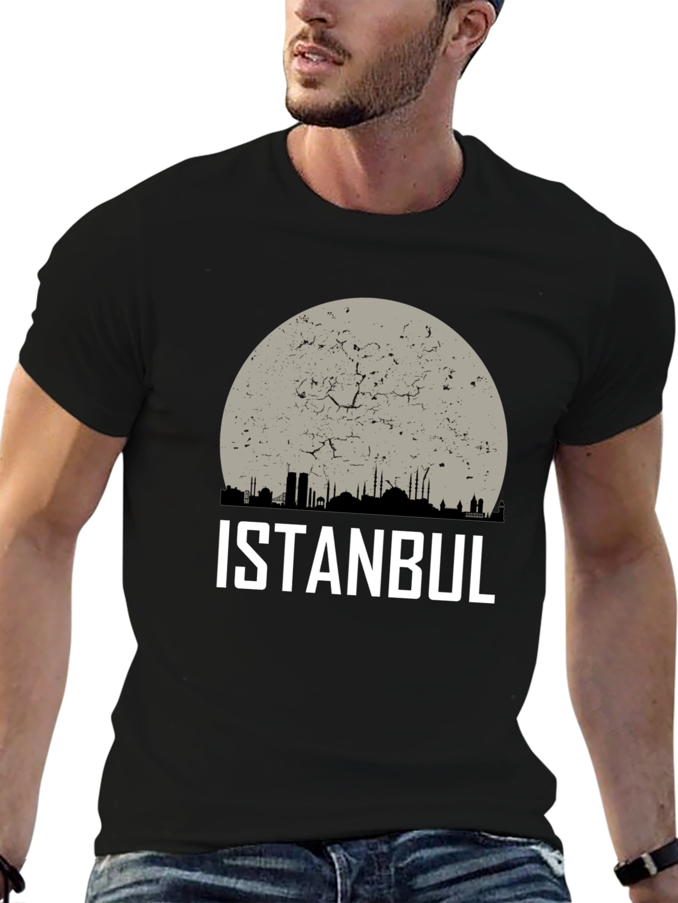 Istanbul Skyline Graphic Tee