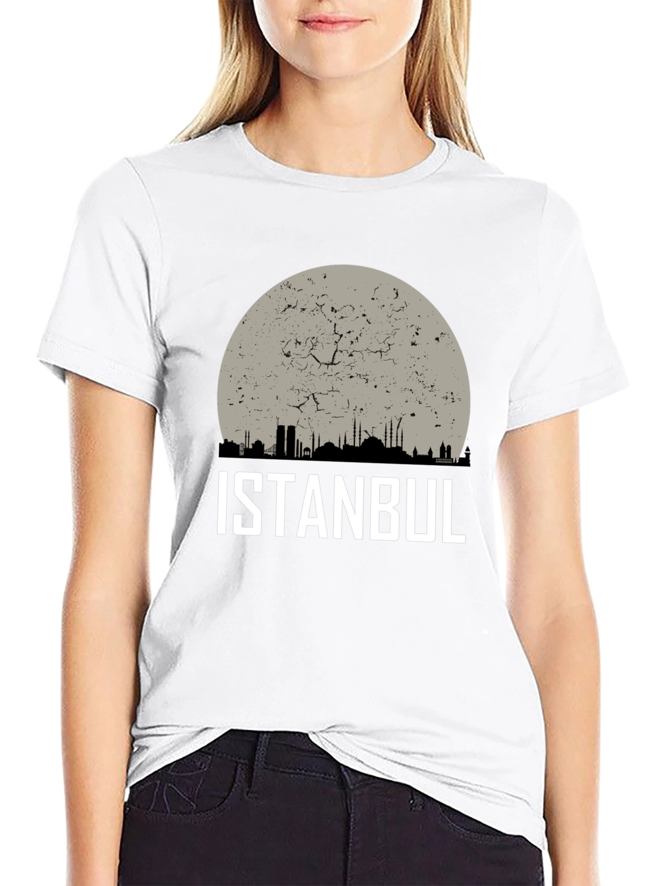 Istanbul Skyline Graphic Tee