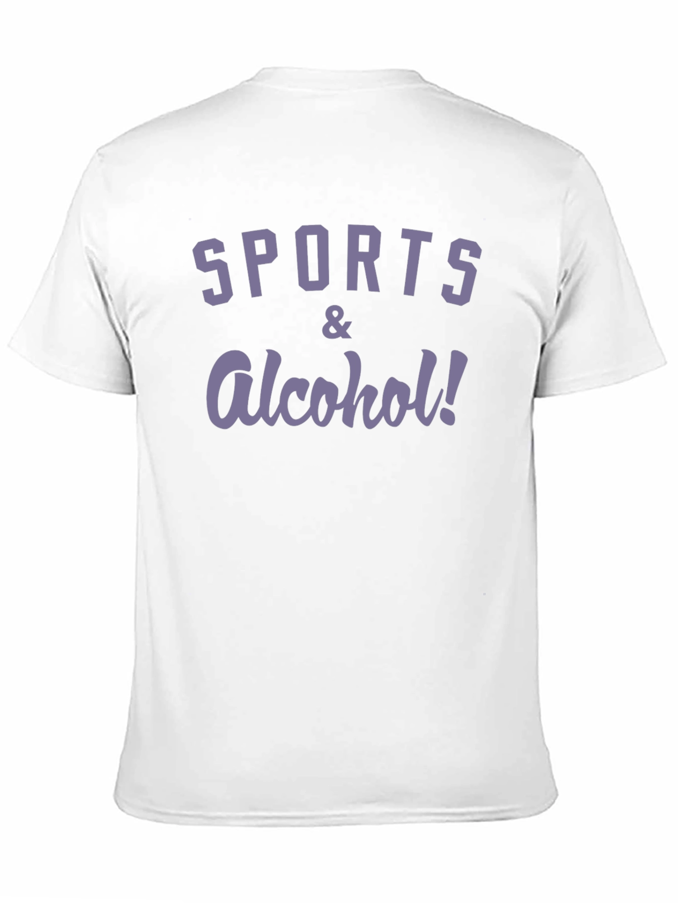 Sports & Alcohol! Graphic T-Shirt - Casual Menswear