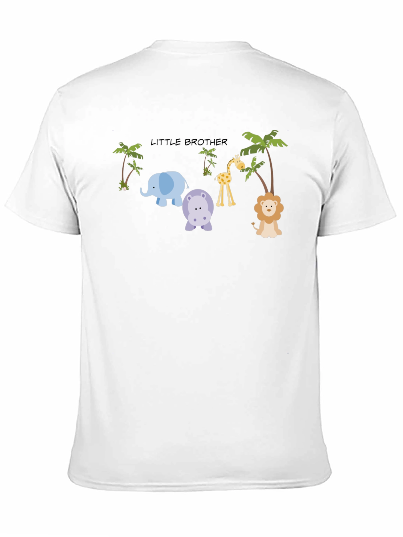 Little Brother Jungle Animals T-Shirt
