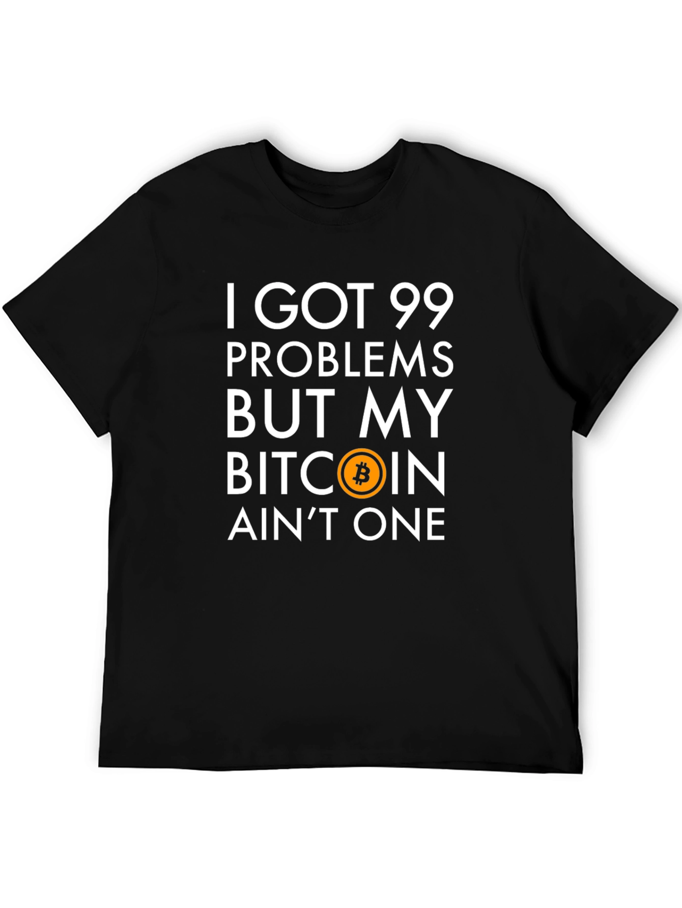 Bitcoin T-Shirt: 99 Problems Crypto Tee