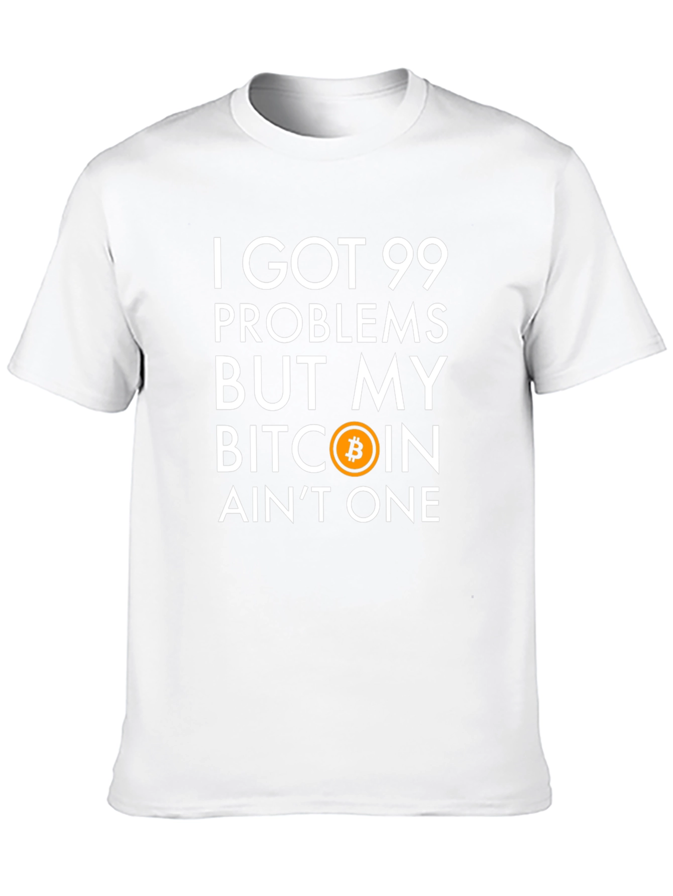 Bitcoin T-Shirt: 99 Problems Crypto Tee