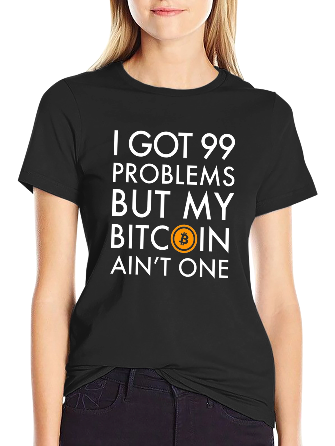 Bitcoin T-Shirt: 99 Problems Crypto Tee