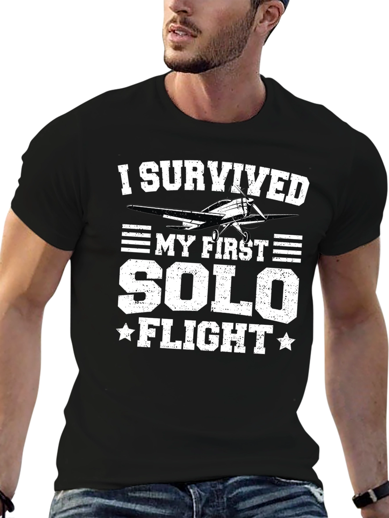 I Survived My First Solo Flight T-Shirt