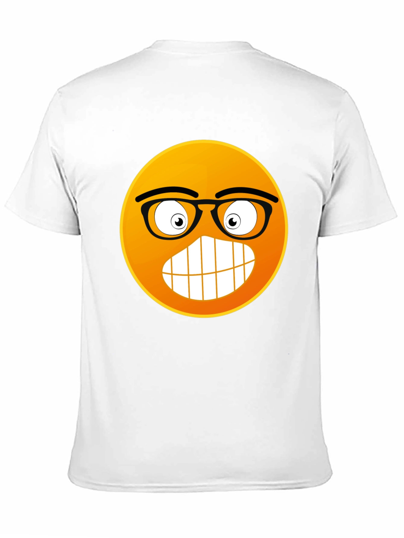 Nerdy Emoji Black T-Shirt: Express Yourself!