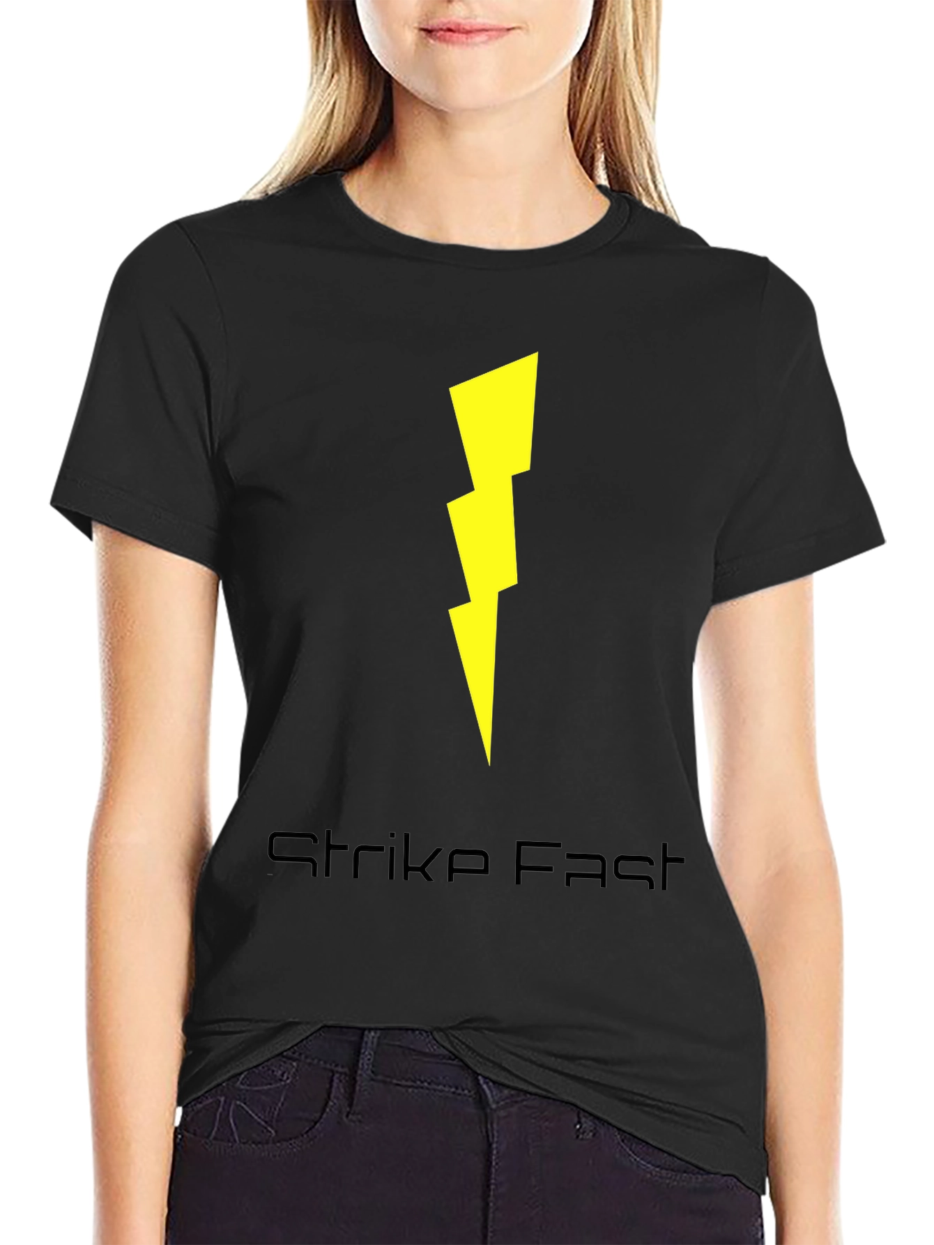 Strike Fast Graphic T-Shirt - Black