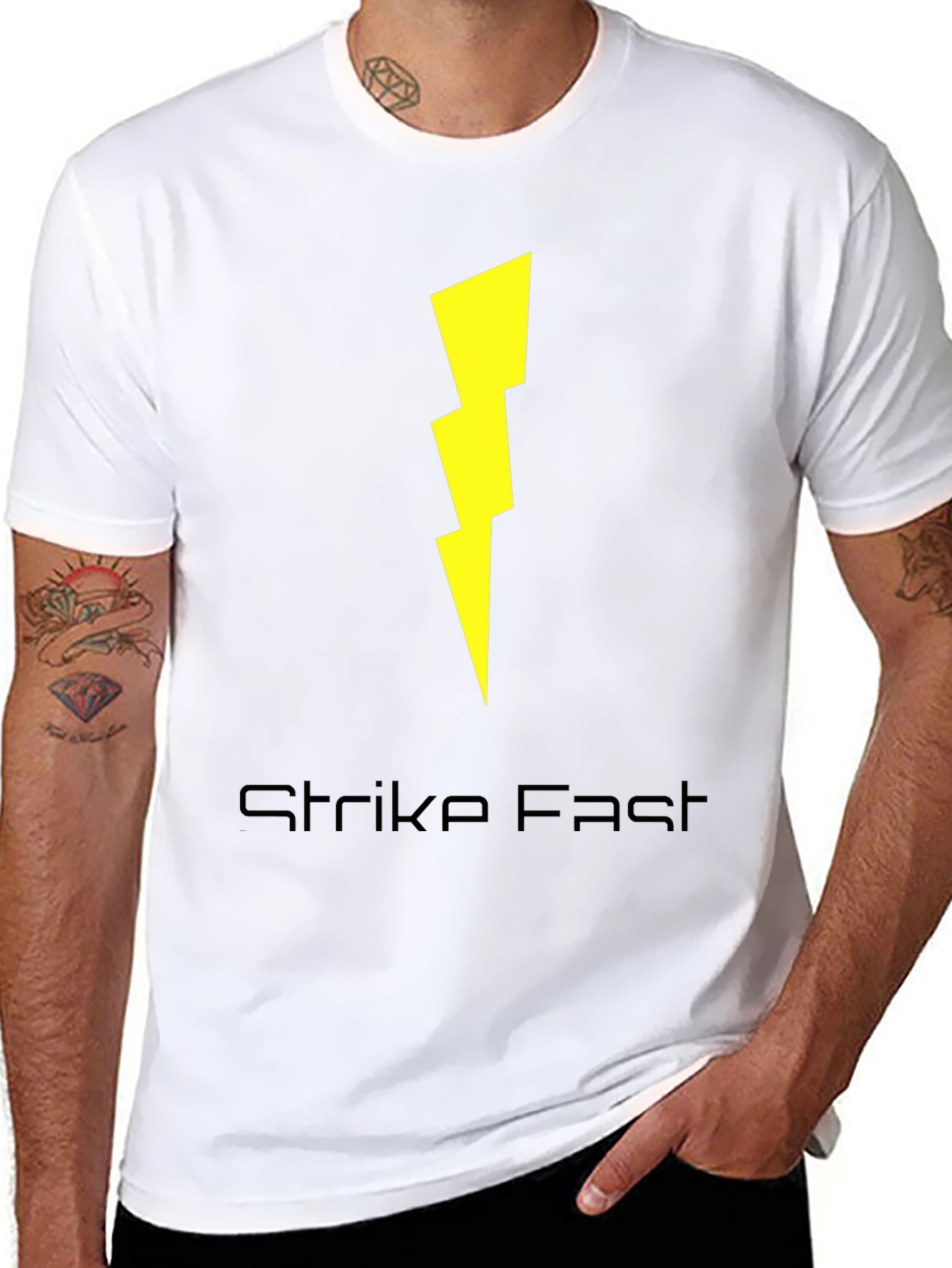 Strike Fast Graphic T-Shirt - Black