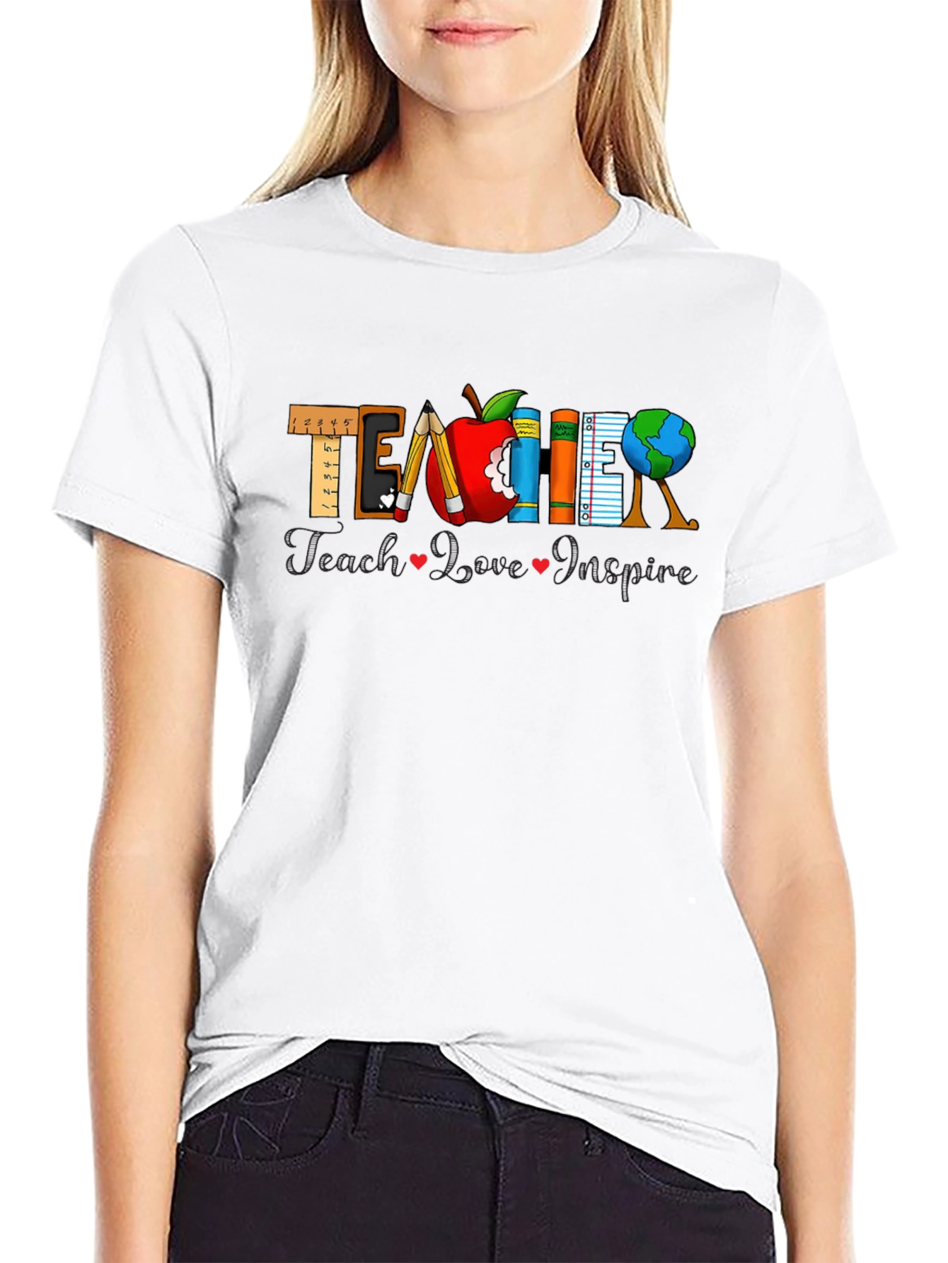 Teacher Appreciation Black T-Shirt