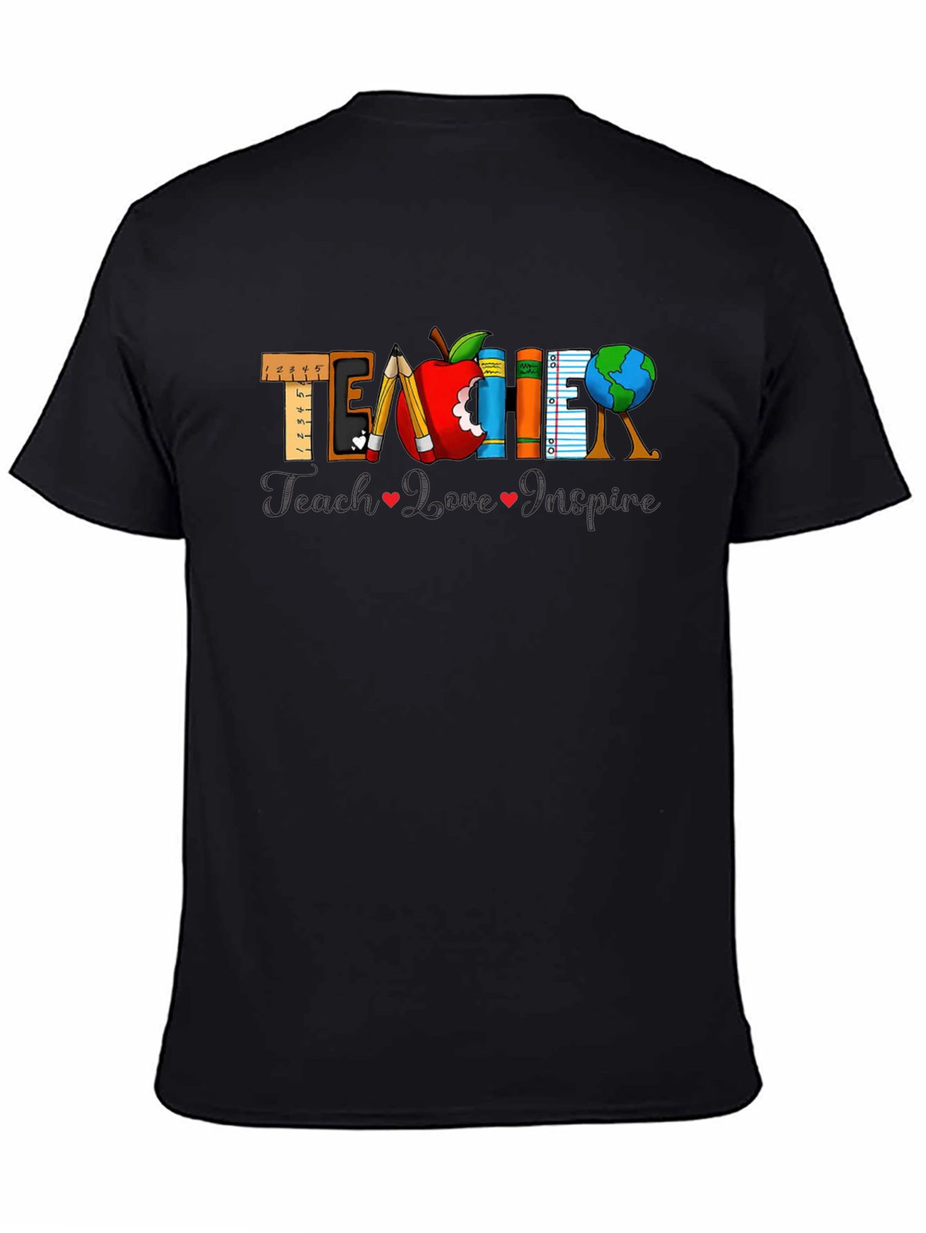 Teacher Appreciation Black T-Shirt