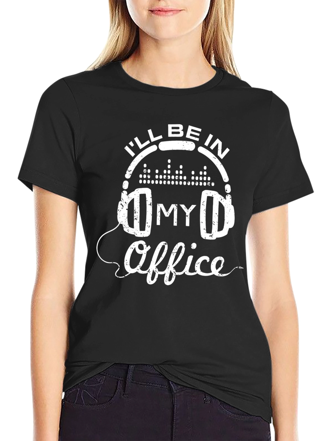 Ill Be In My Office Music Lover Graphic Tee
