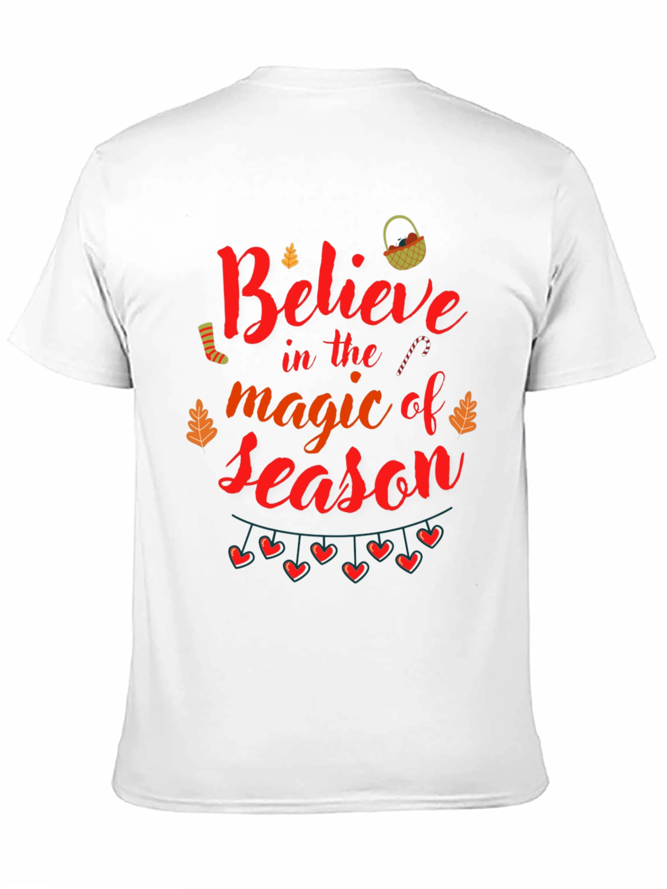 Believe Magic Season T-Shirt - Holiday Festive Tee