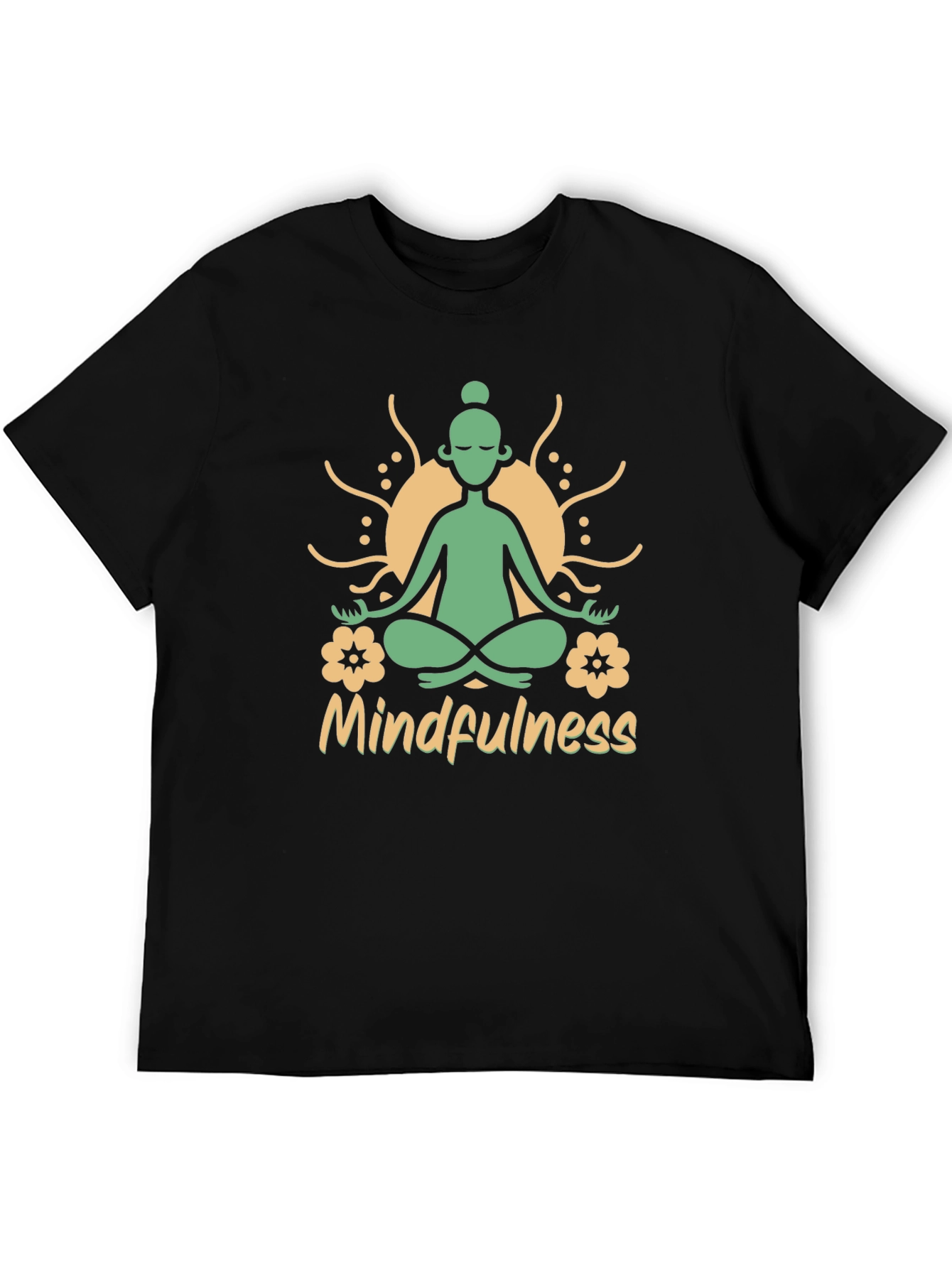 Mindfulness Graphic Tee - Zen Meditation T-Shirt