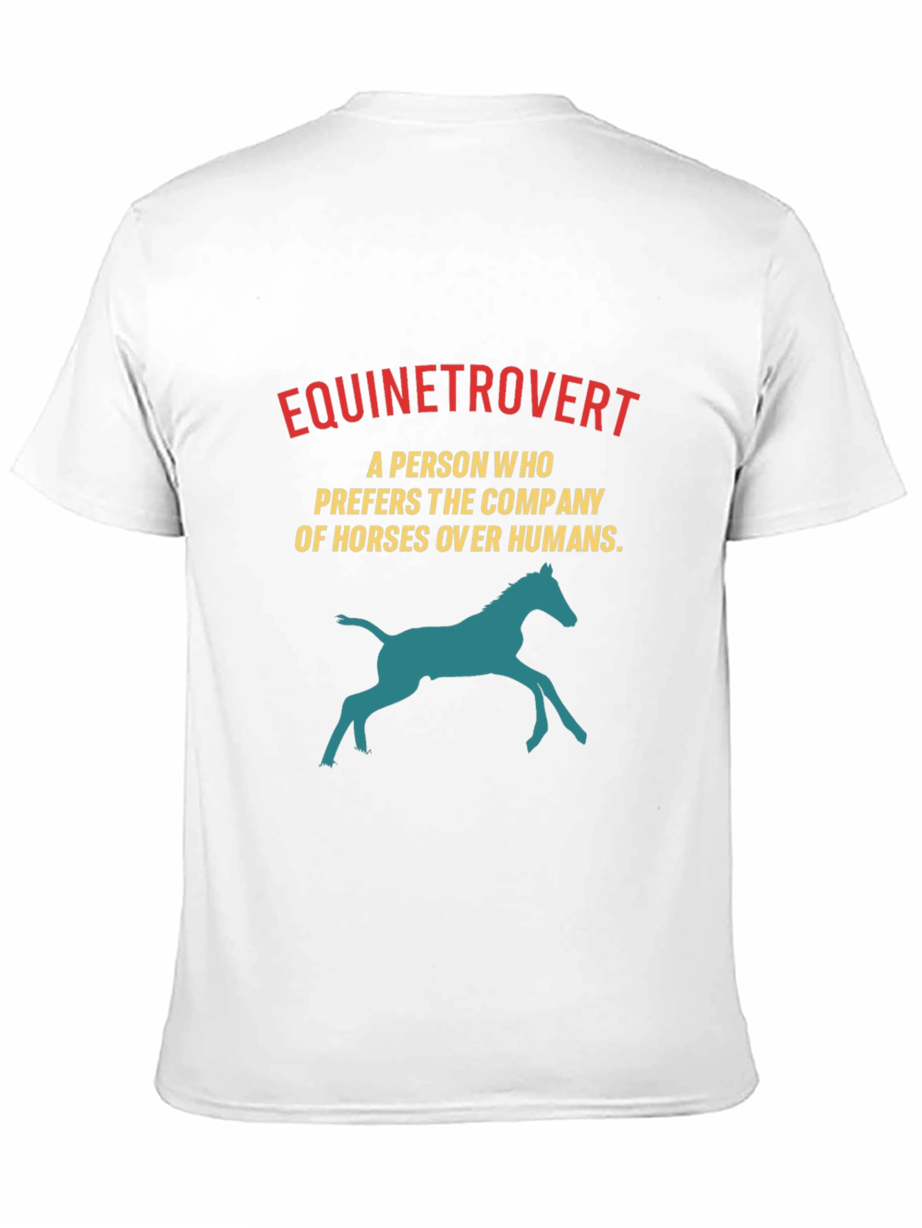 EQUIETROVERT Horse Lover T-Shirt