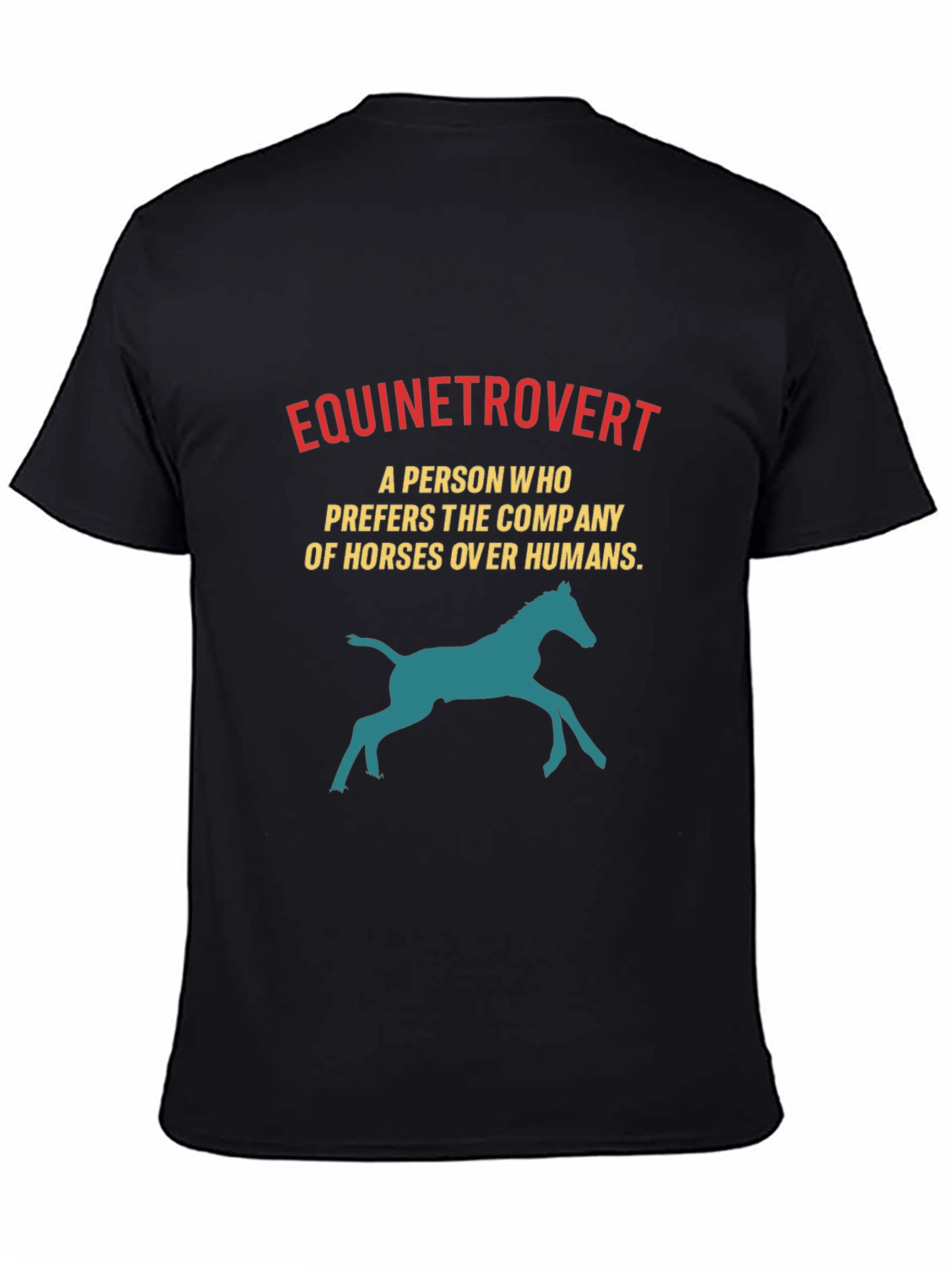 EQUIETROVERT Horse Lover T-Shirt