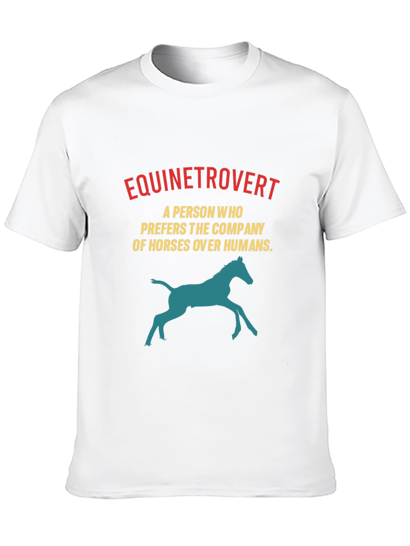 EQUIETROVERT Horse Lover T-Shirt