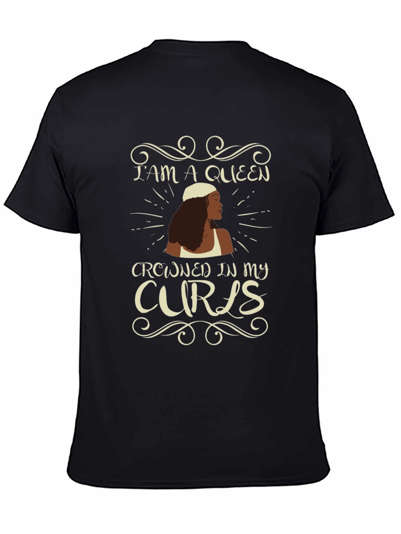 Queen of Curls Graphic Tee