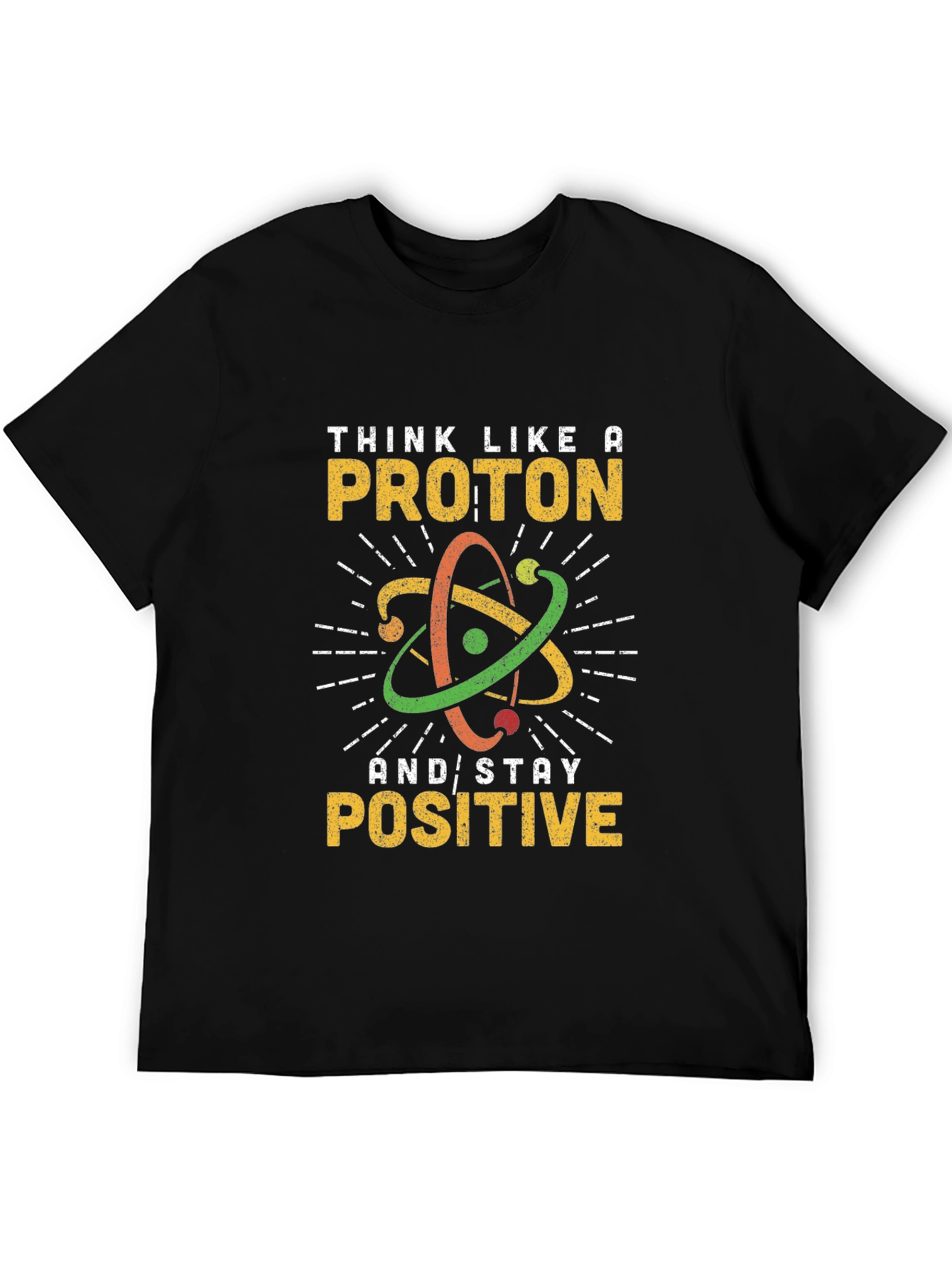 Think Like a Proton Black Graphic Tee