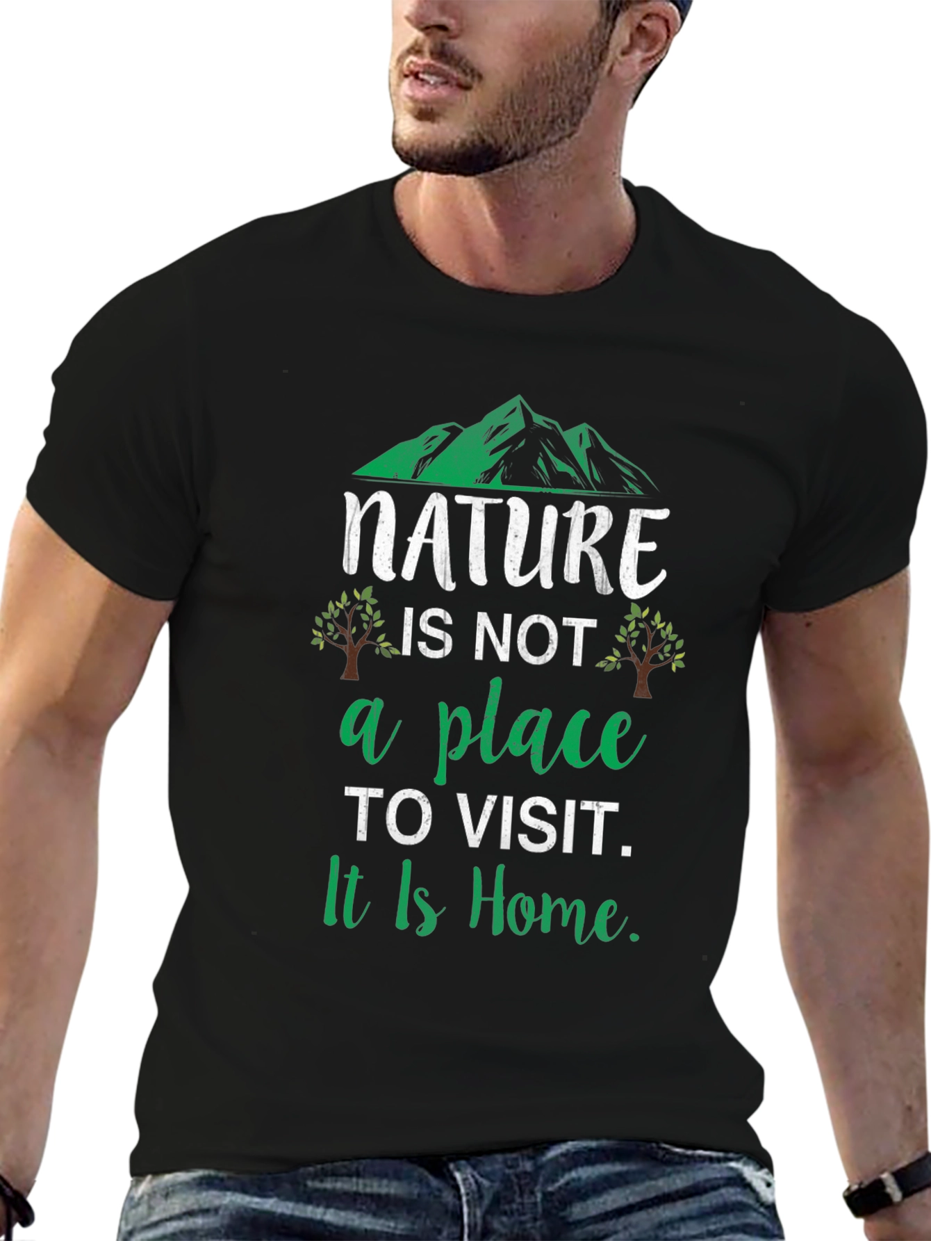 Nature is Home Graphic T-Shirt