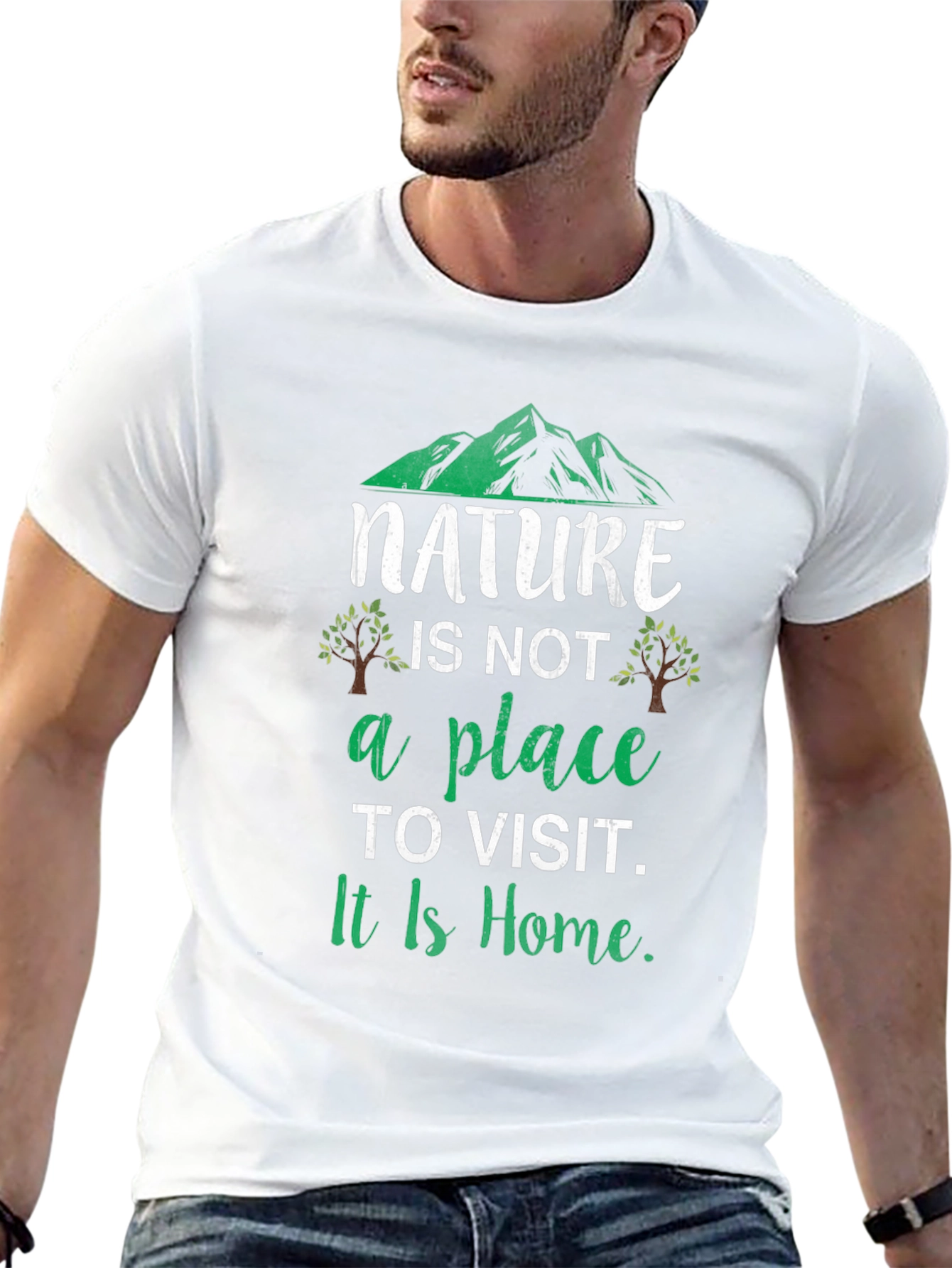 Nature is Home Graphic T-Shirt