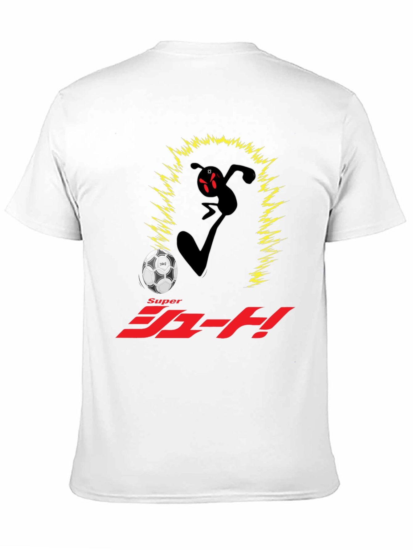 Super Shoot! Anime Black T-Shirt
