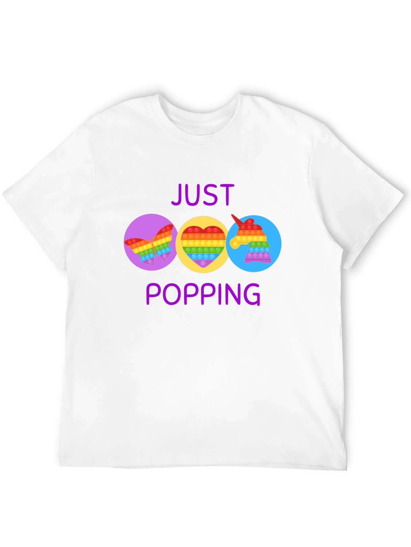 Just Popping Pop It Graphic T-Shirt