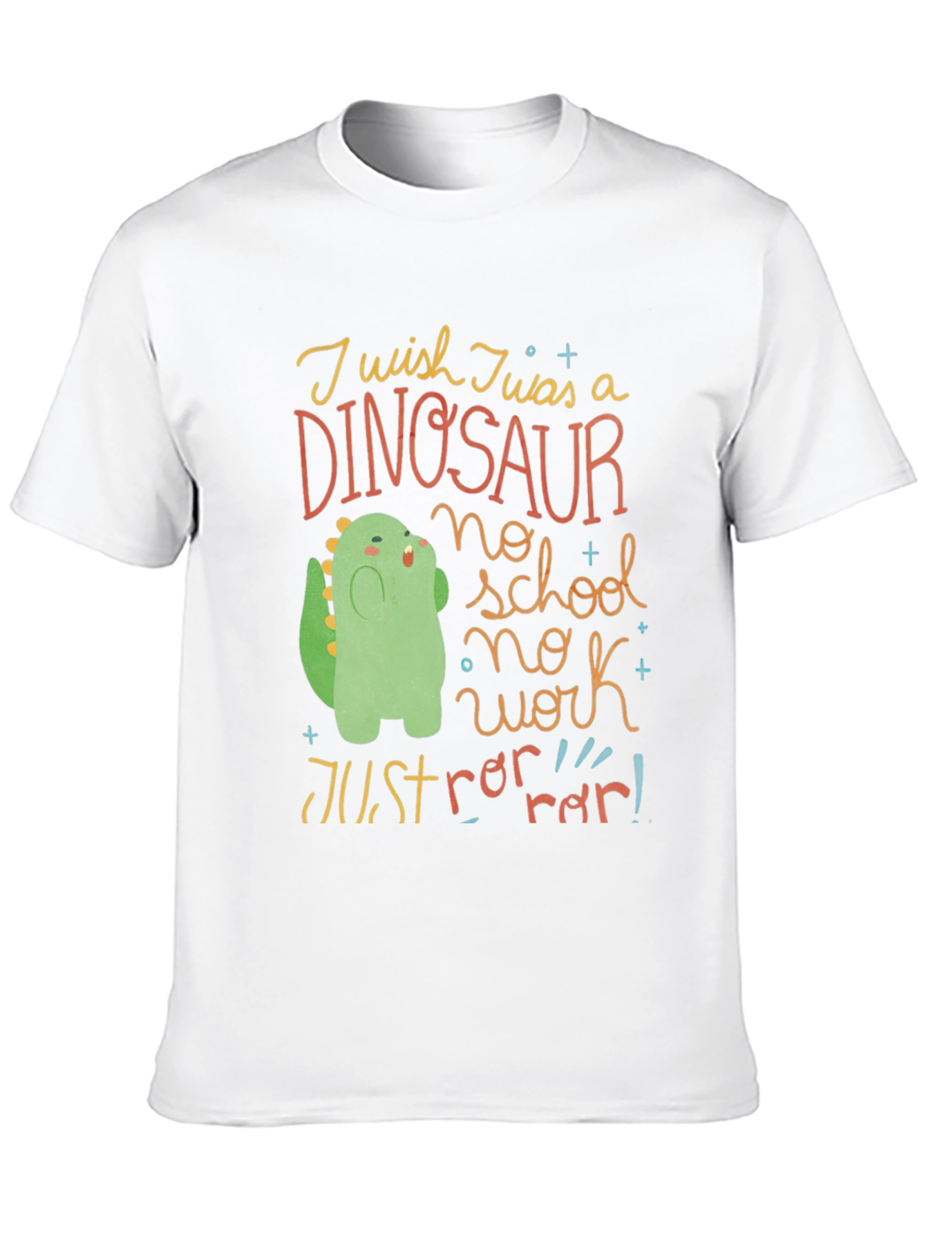 Dinosaur Graphic Tee - No School No Work!