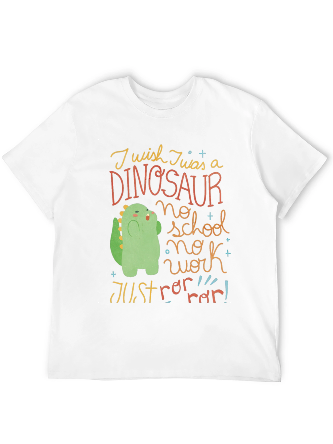 Dinosaur Graphic Tee - No School No Work!