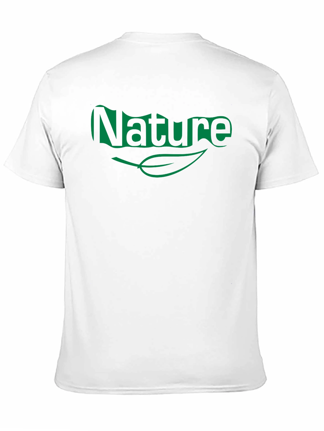 Nature Graphic Tee - Black Short Sleeve Shirt