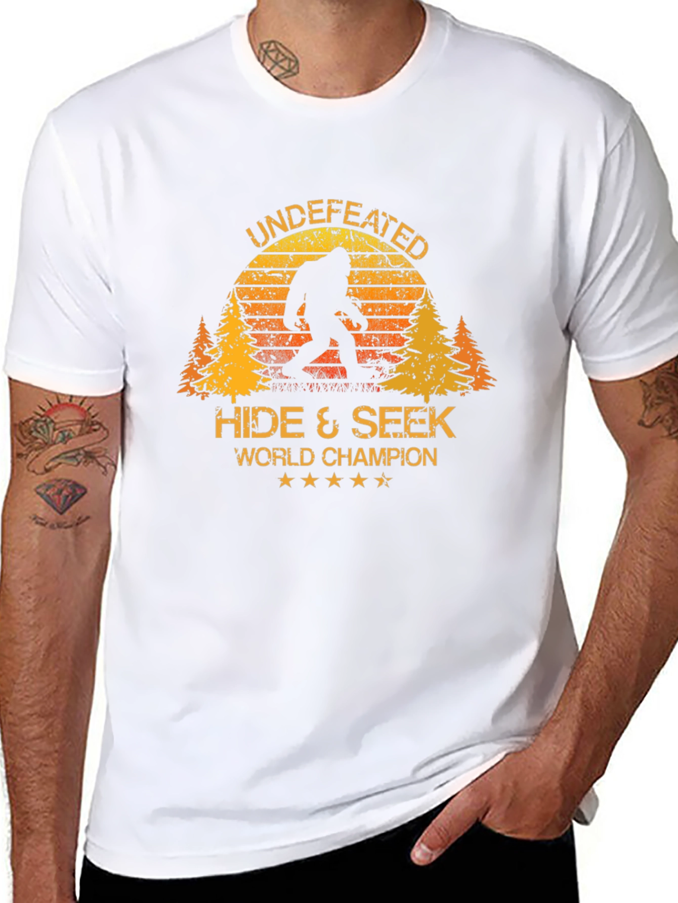 Undefeated Hide & Seek World Champ Graphic Tee