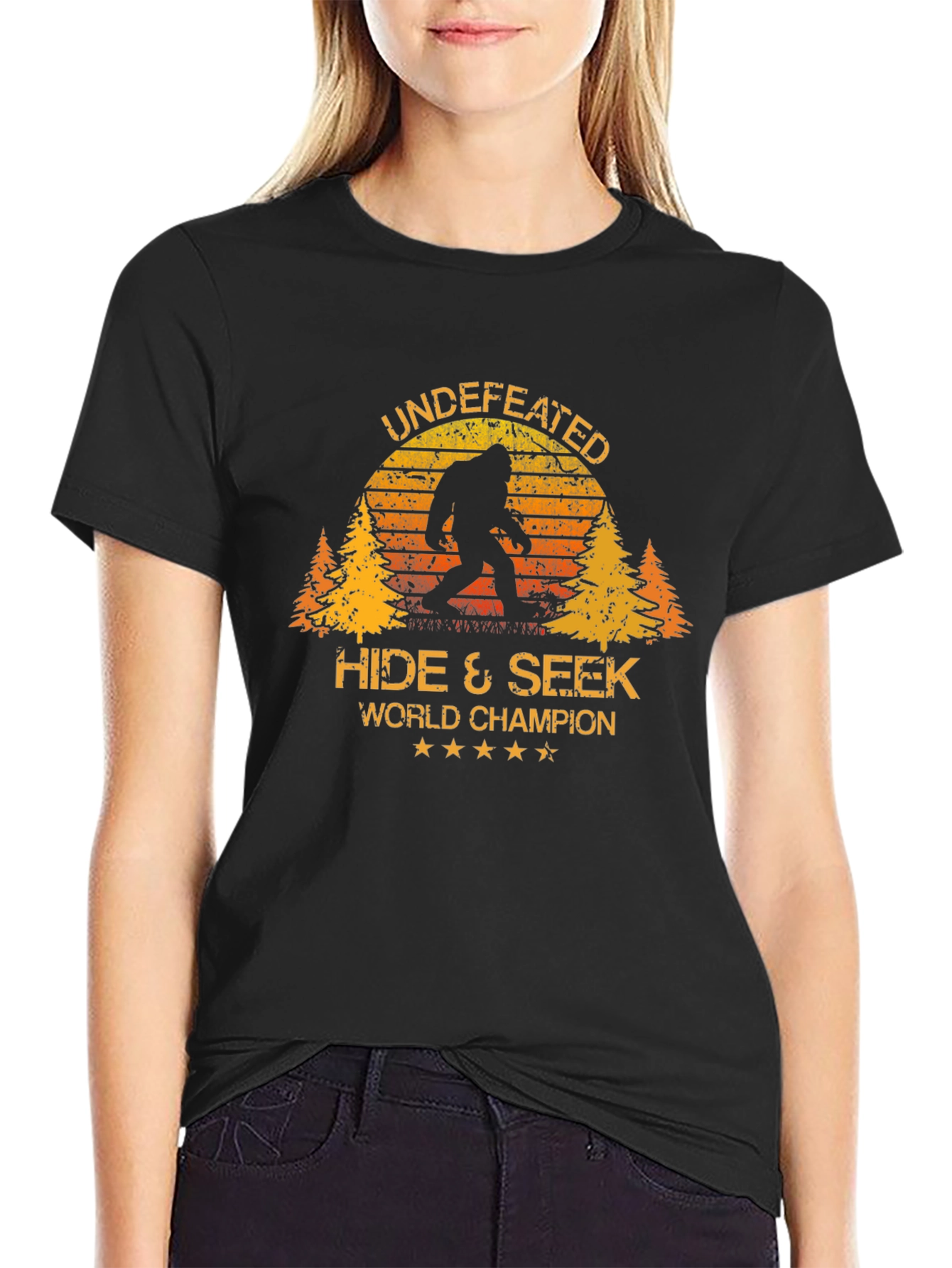 Undefeated Hide & Seek World Champ Graphic Tee