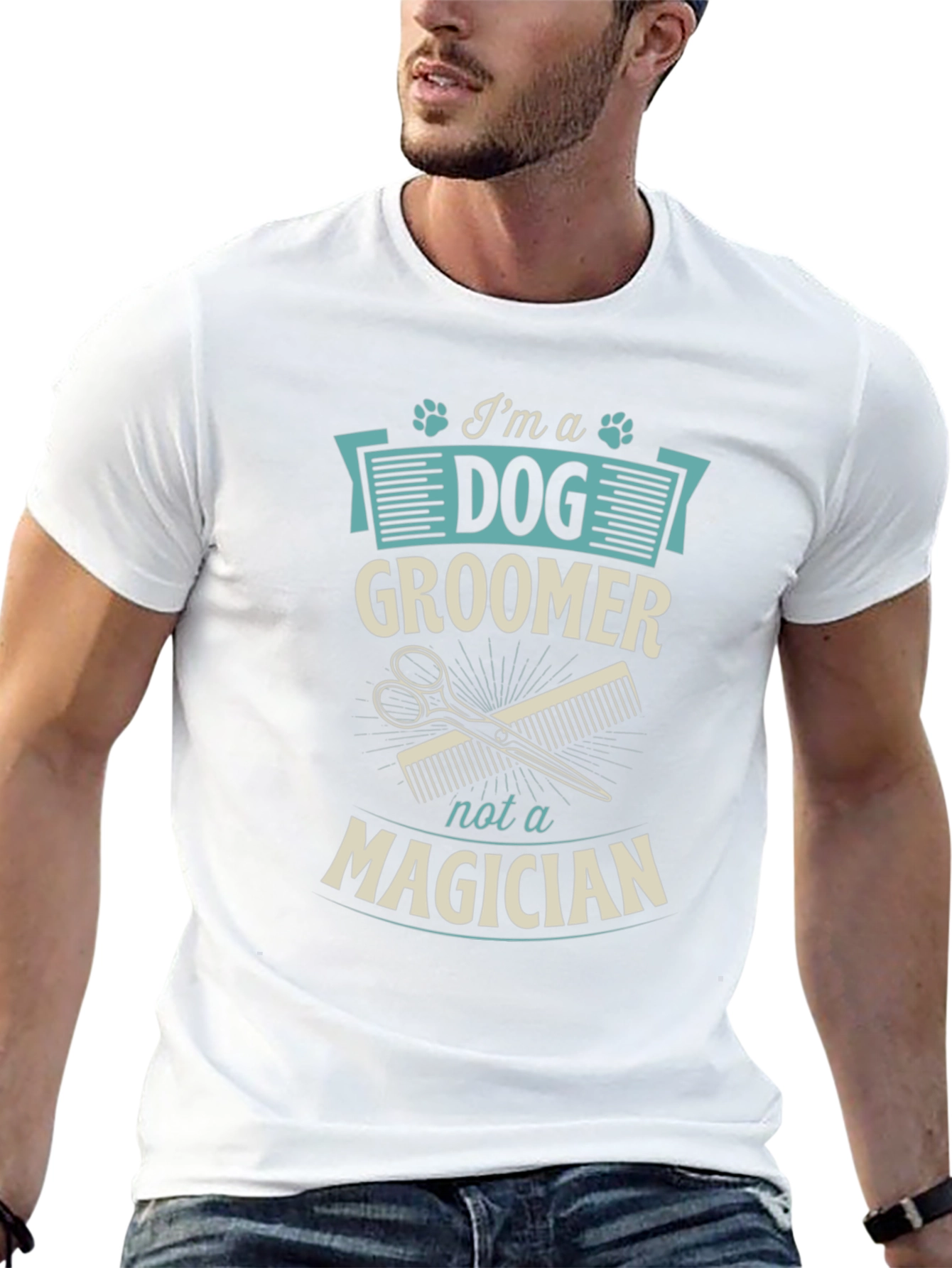 Dog Groomer T-Shirt - Funny Pet Grooming Apparel