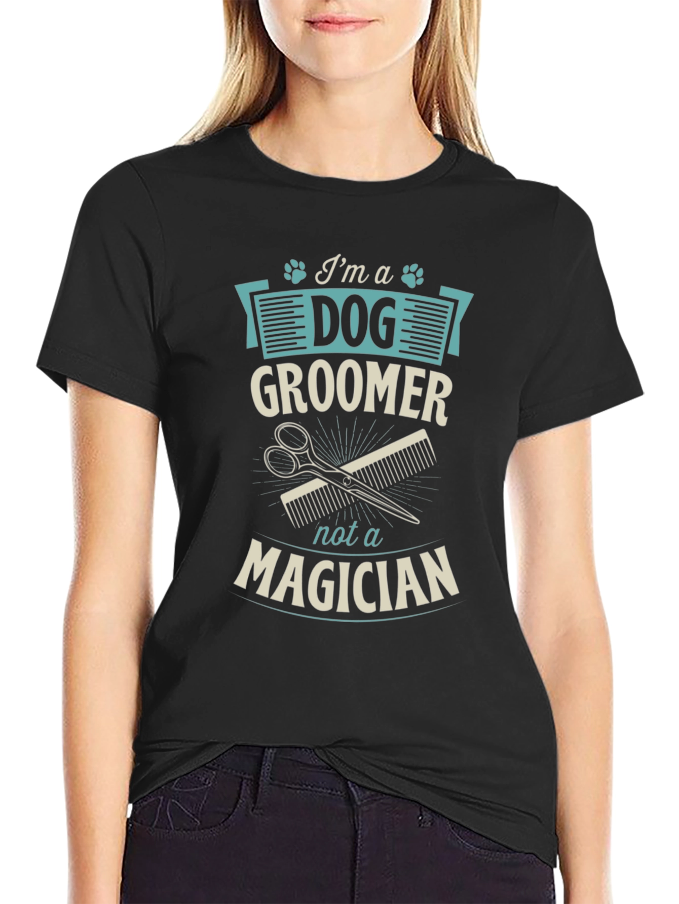 Dog Groomer T-Shirt - Funny Pet Grooming Apparel