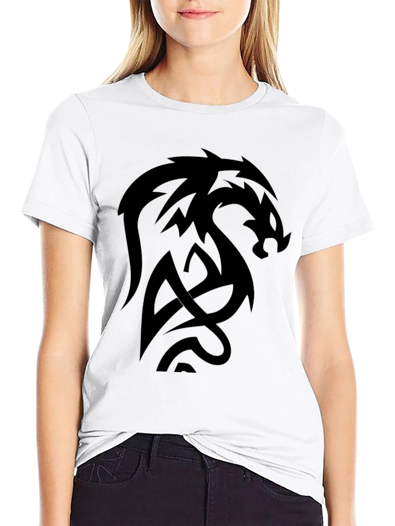 Dragon Graphic Black T-Shirt