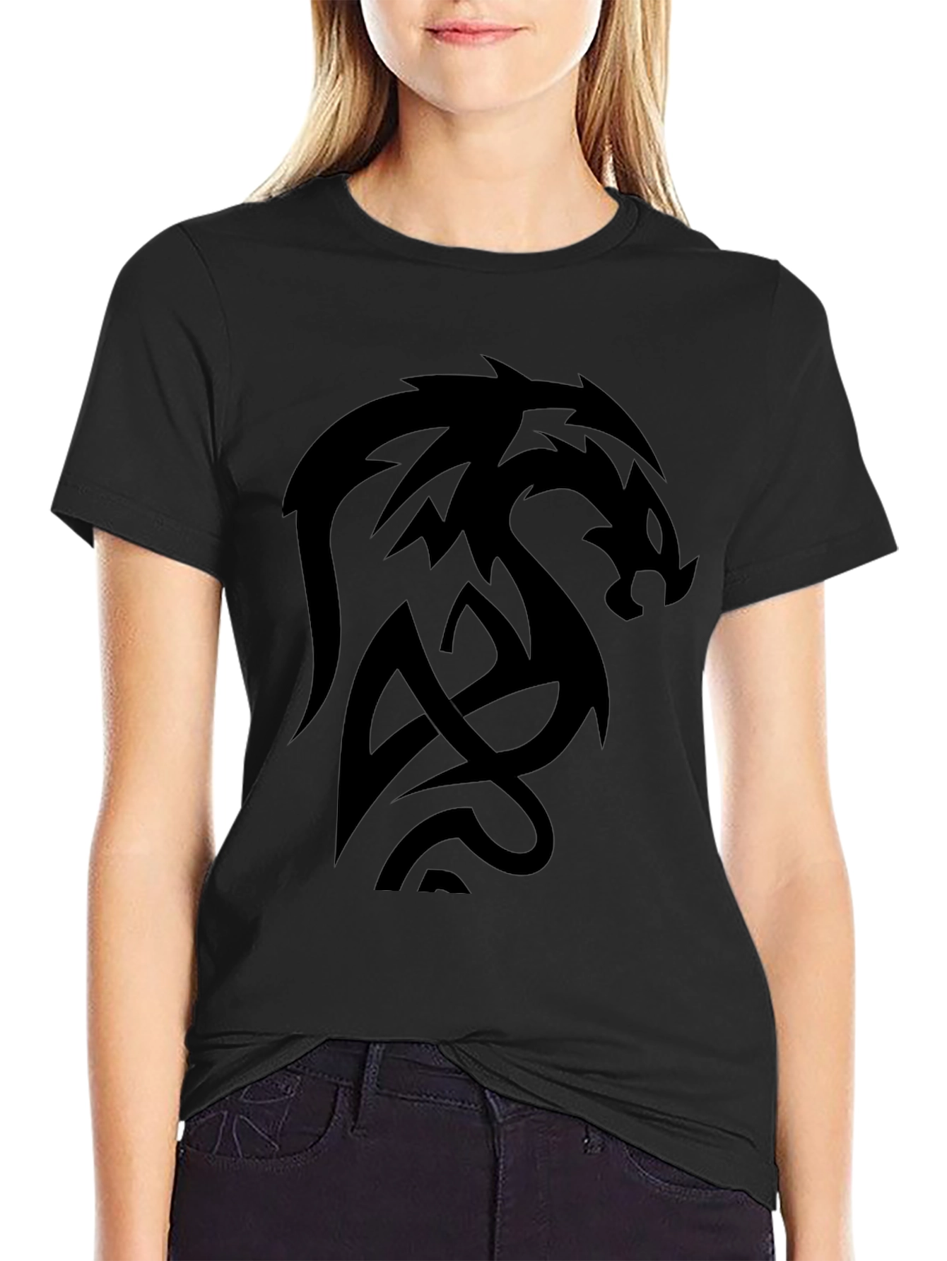 Dragon Graphic Black T-Shirt