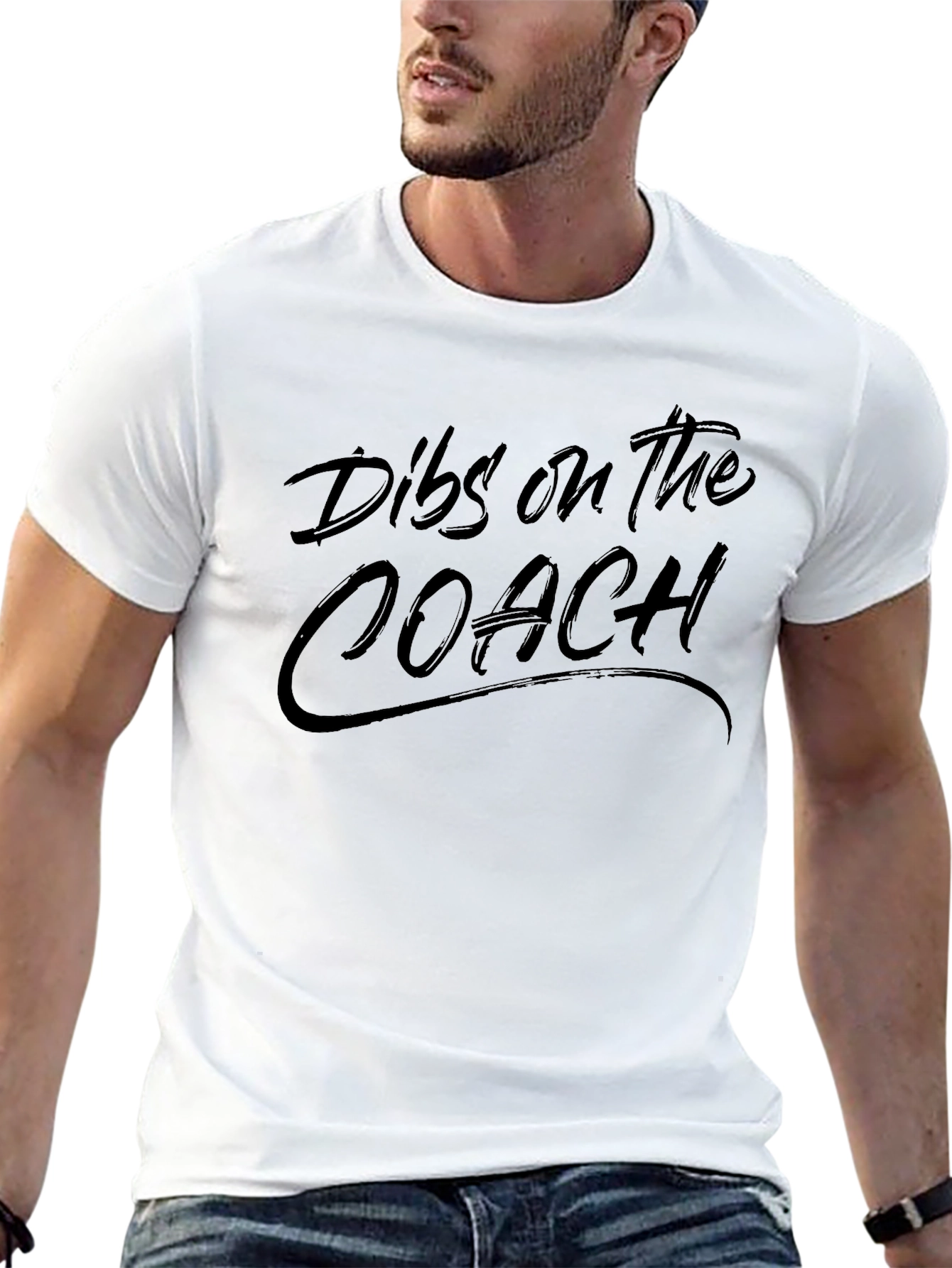 Dibs on the Coach - Novelty T-Shirt